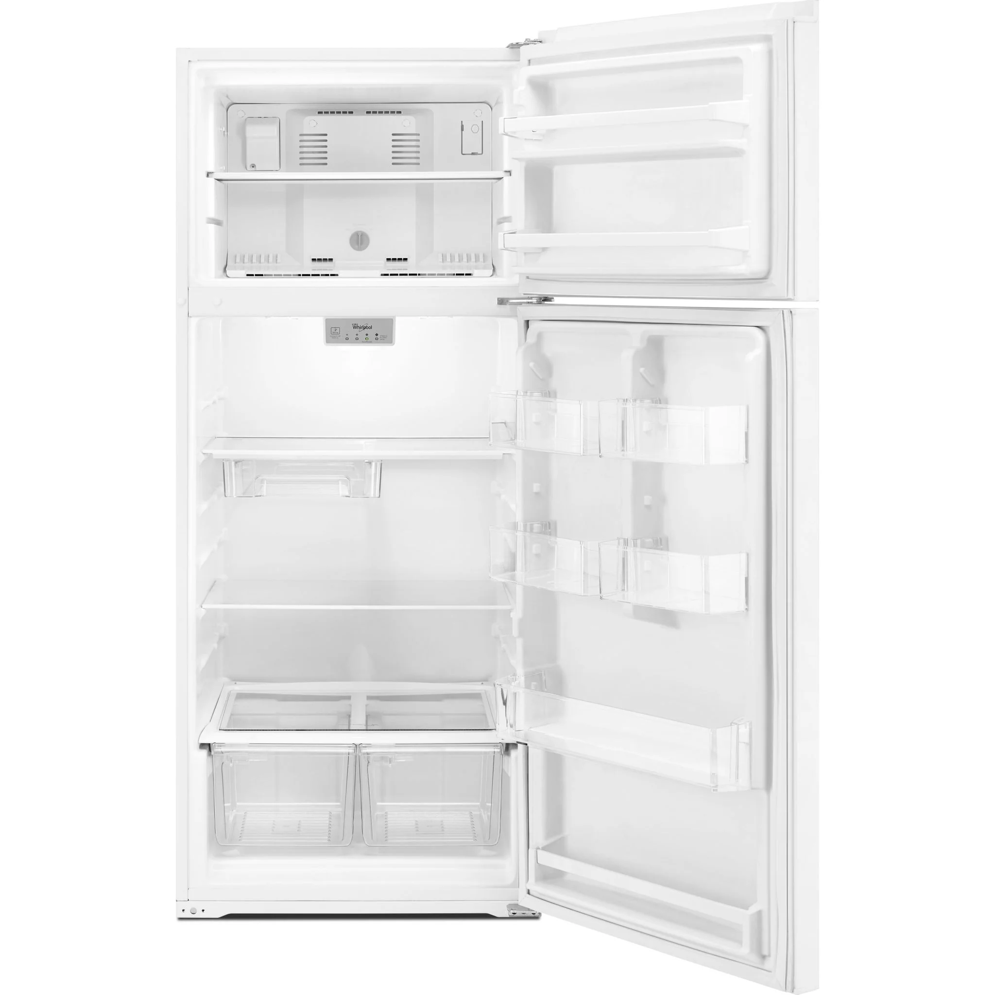 Whirlpool 28-inch Wide Refrigerator Compatible With The EZ Connect Icemaker Kit 18 Cu. Ft. -White (WRT518SZFW) - Image 3