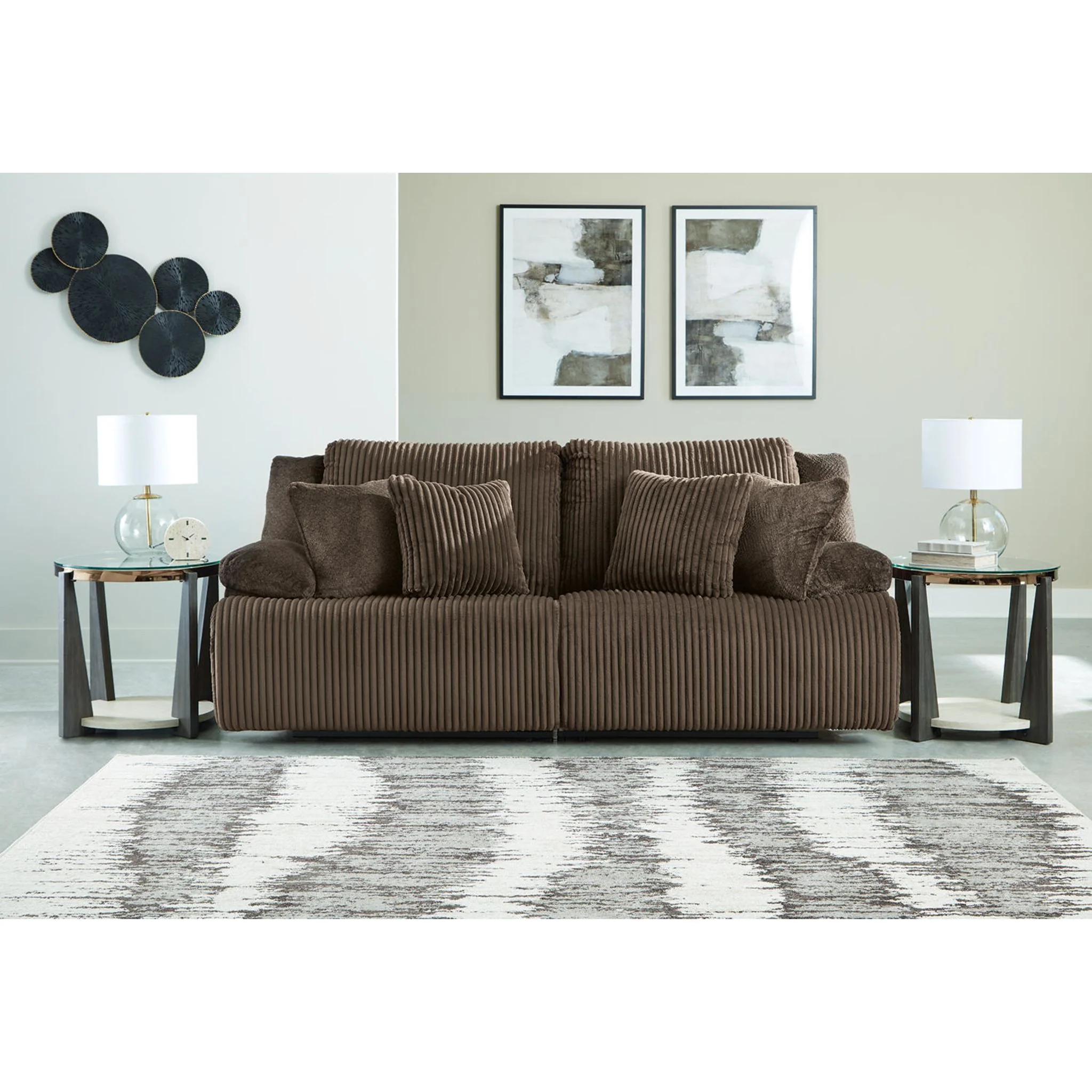 Top Tier 2 Piece Reclining Sectional - Image 2