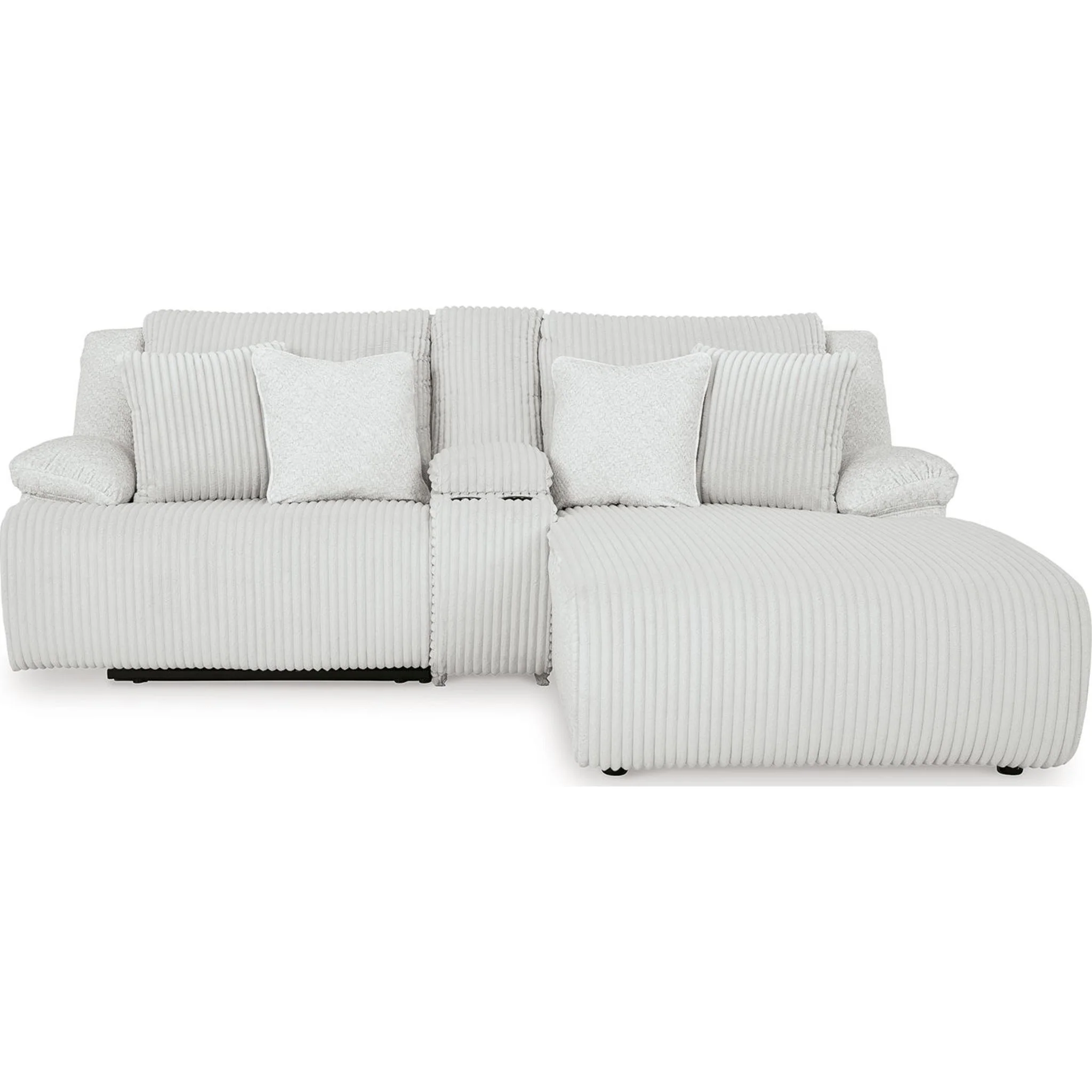 Top Tier 3 Piece Reclining Sectional with Chaise - Image 20