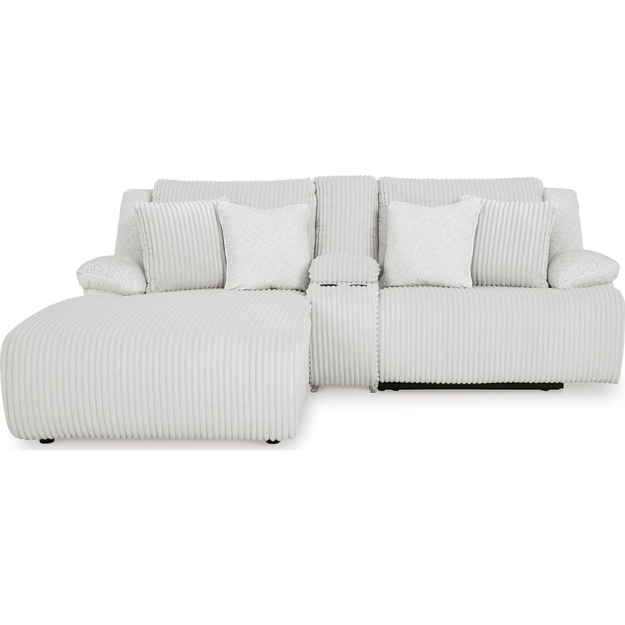 Top Tier 3 Piece Reclining Sectional with Chaise - Image 29