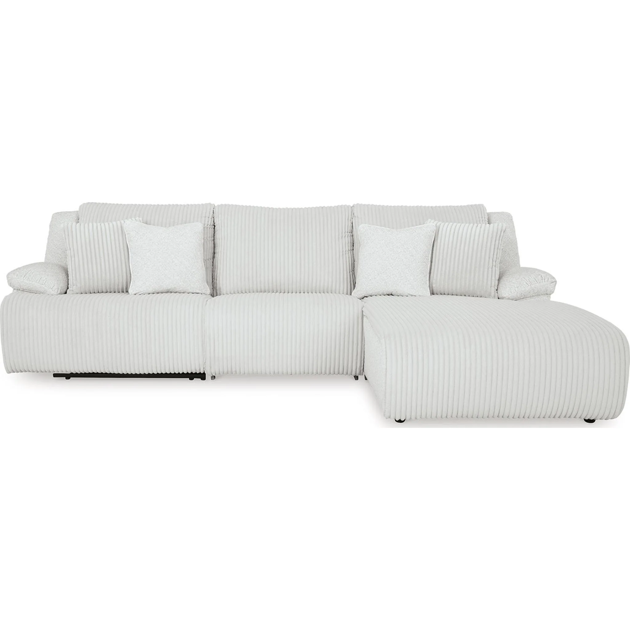 Top Tier 3 Piece Reclining Sectional with Chaise - Image 16