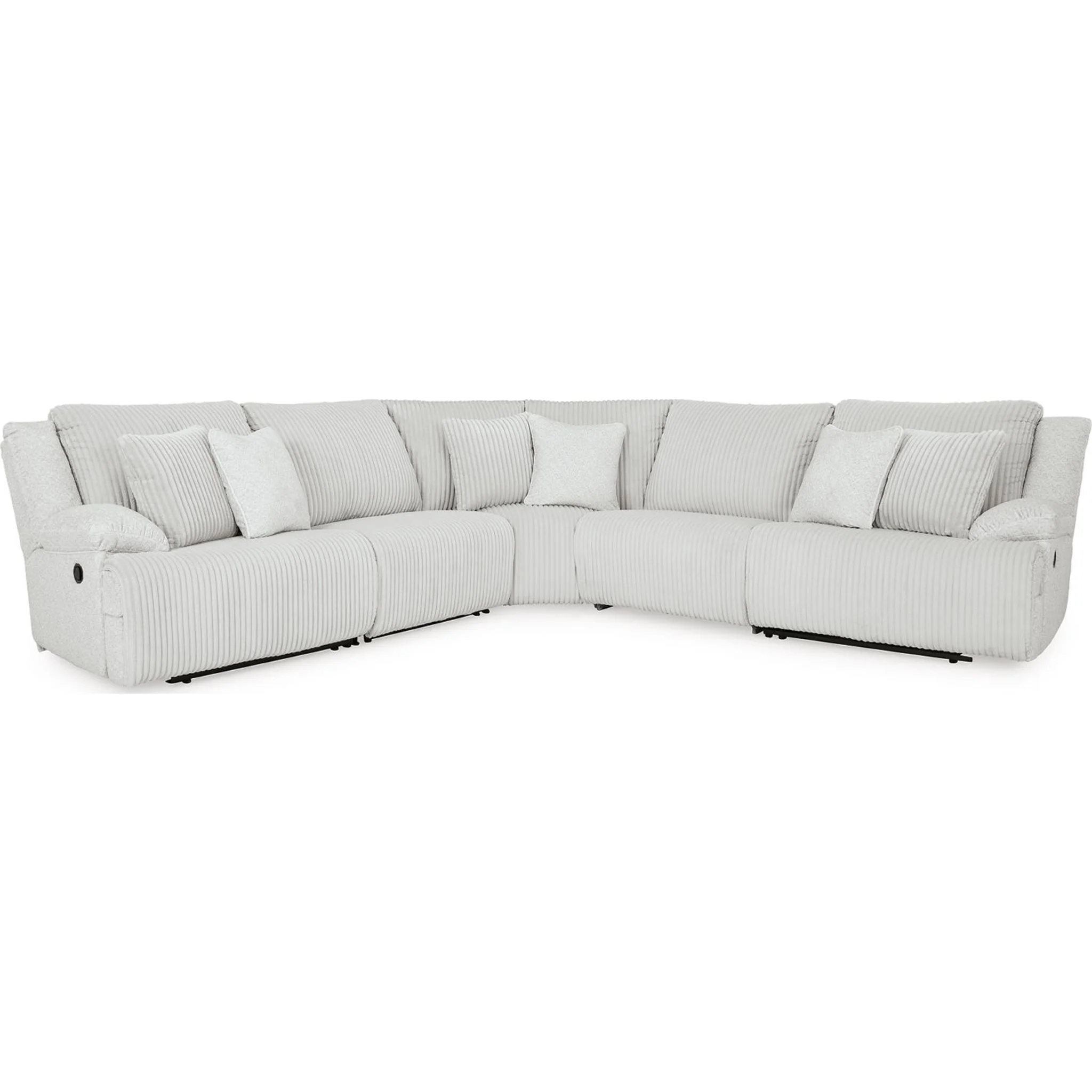 Top Tier 5 Piece Reclining Sectional - Image 9