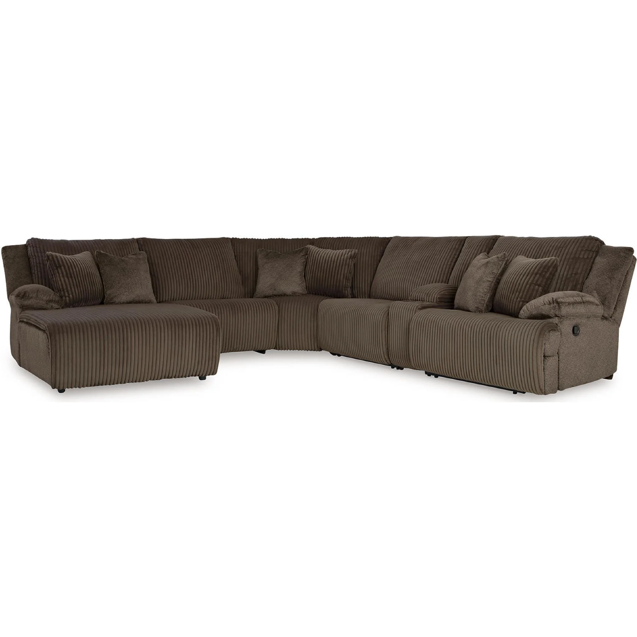 Top Tier 6 Piece Reclining Sectional - Image 17