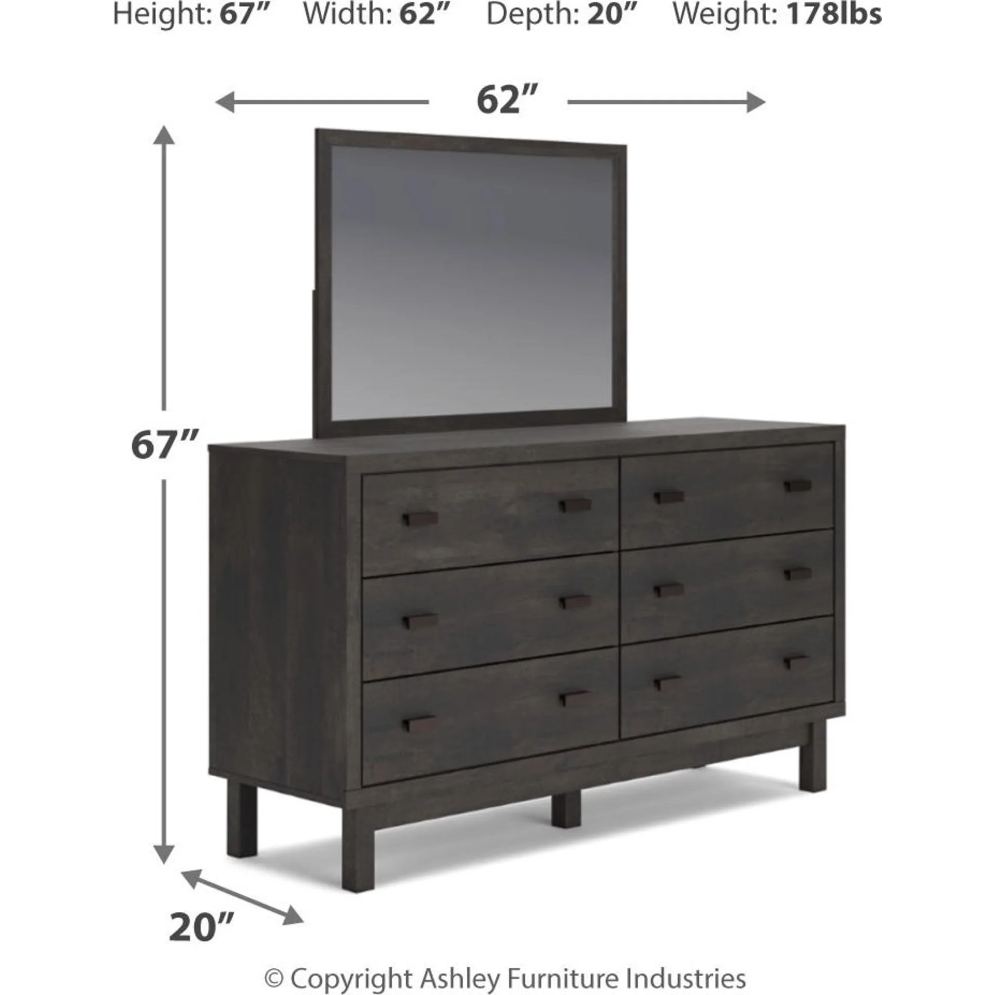 Toretto 5 Piece Queen Panel Bedroom - Image 10