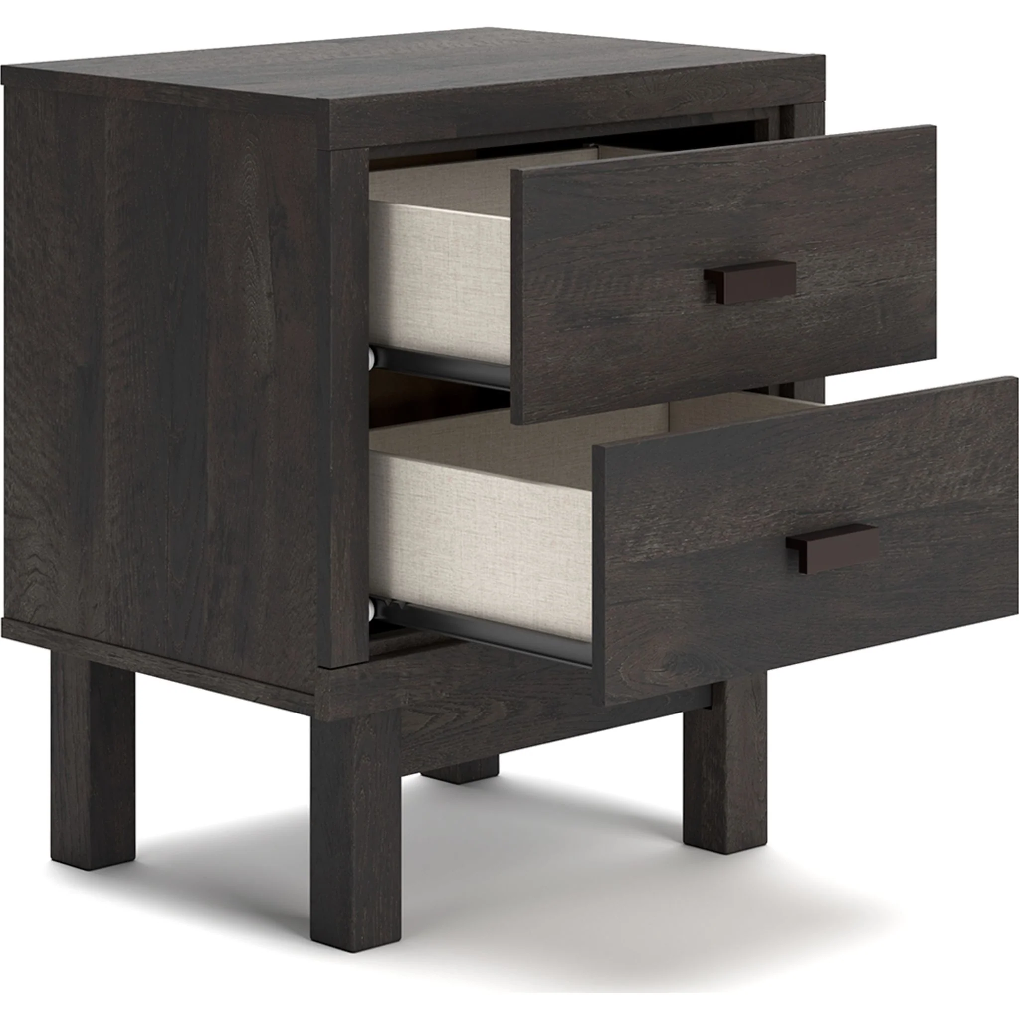 Toretto Two Drawer Nightstand - Image 2