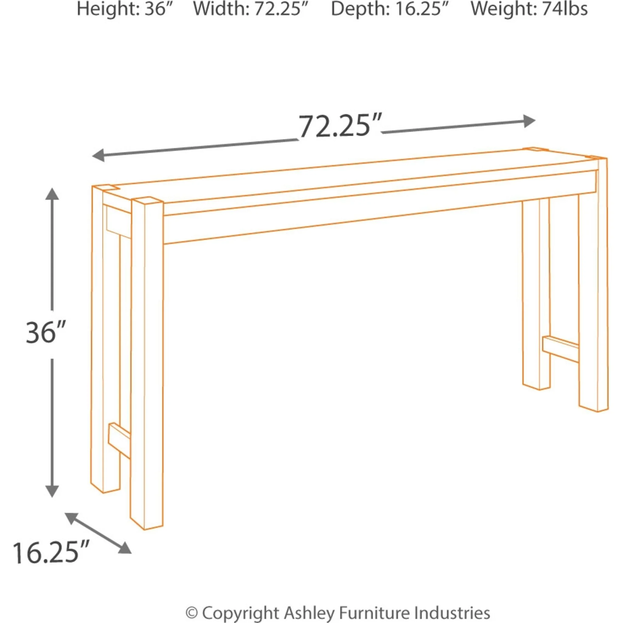 Torjin Counter Height Table - Image 4
