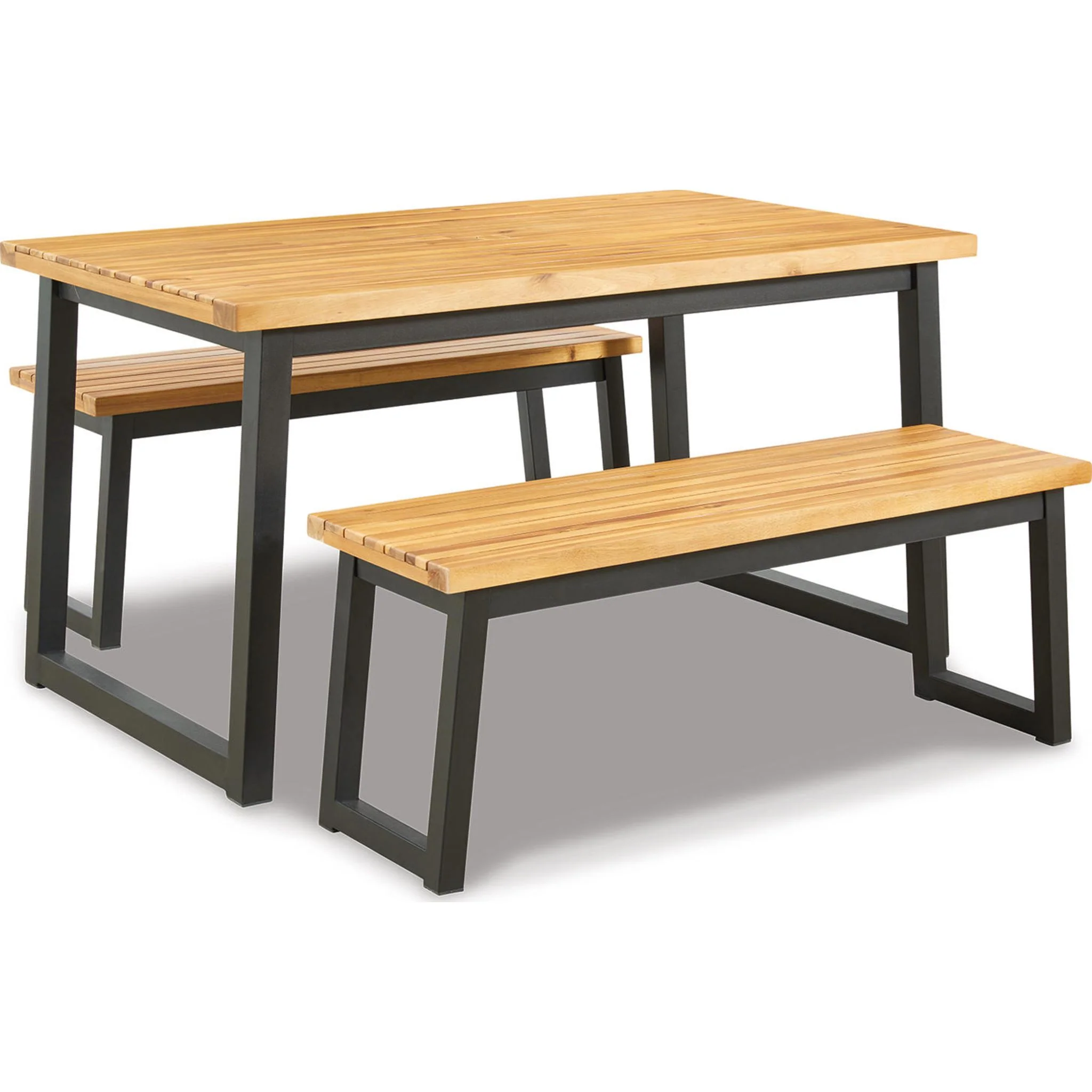 Outdoor Town Wood 3 Piece Table Set - Image 12