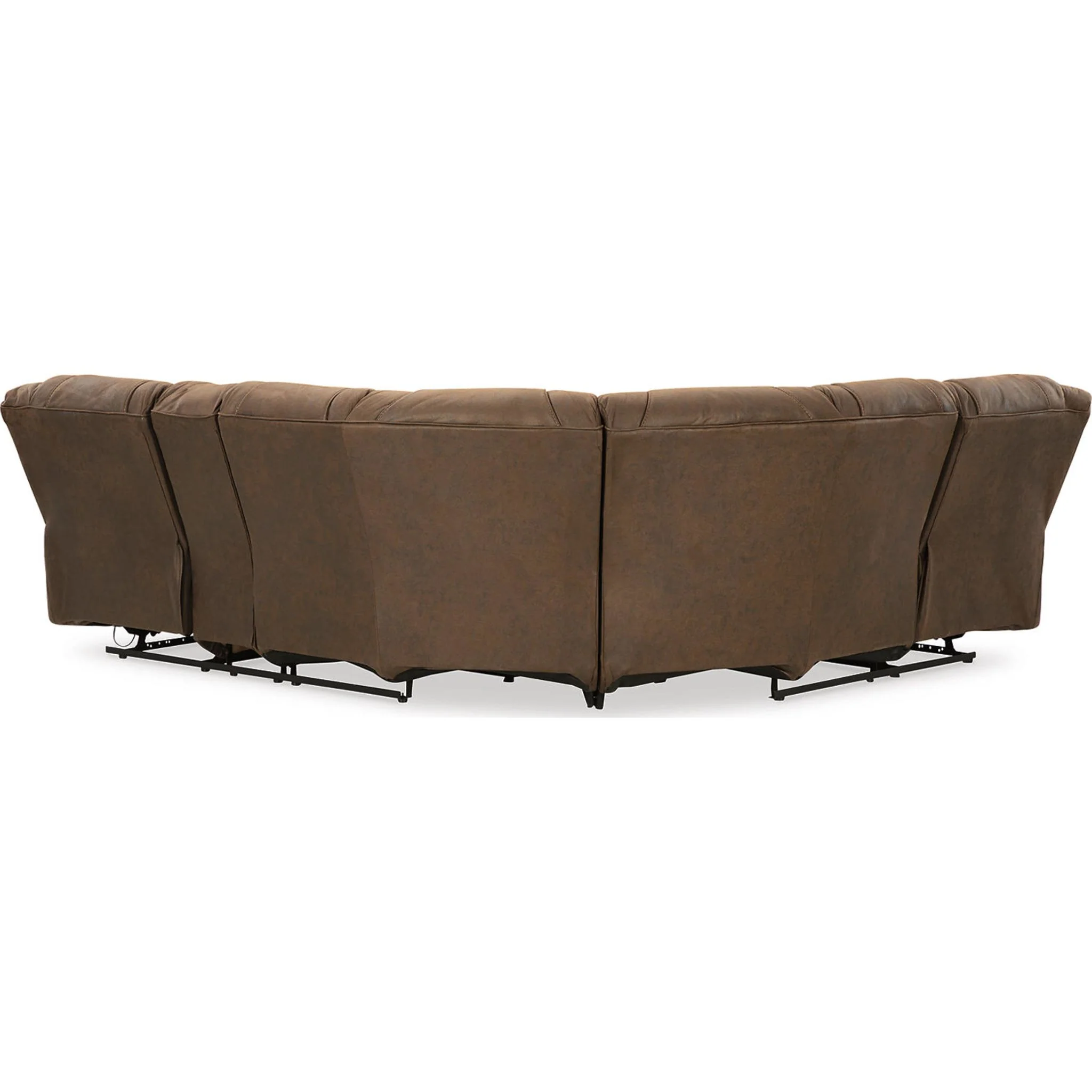 Trail Boys 2 Piece Reclining Sectional with Console - Image 11
