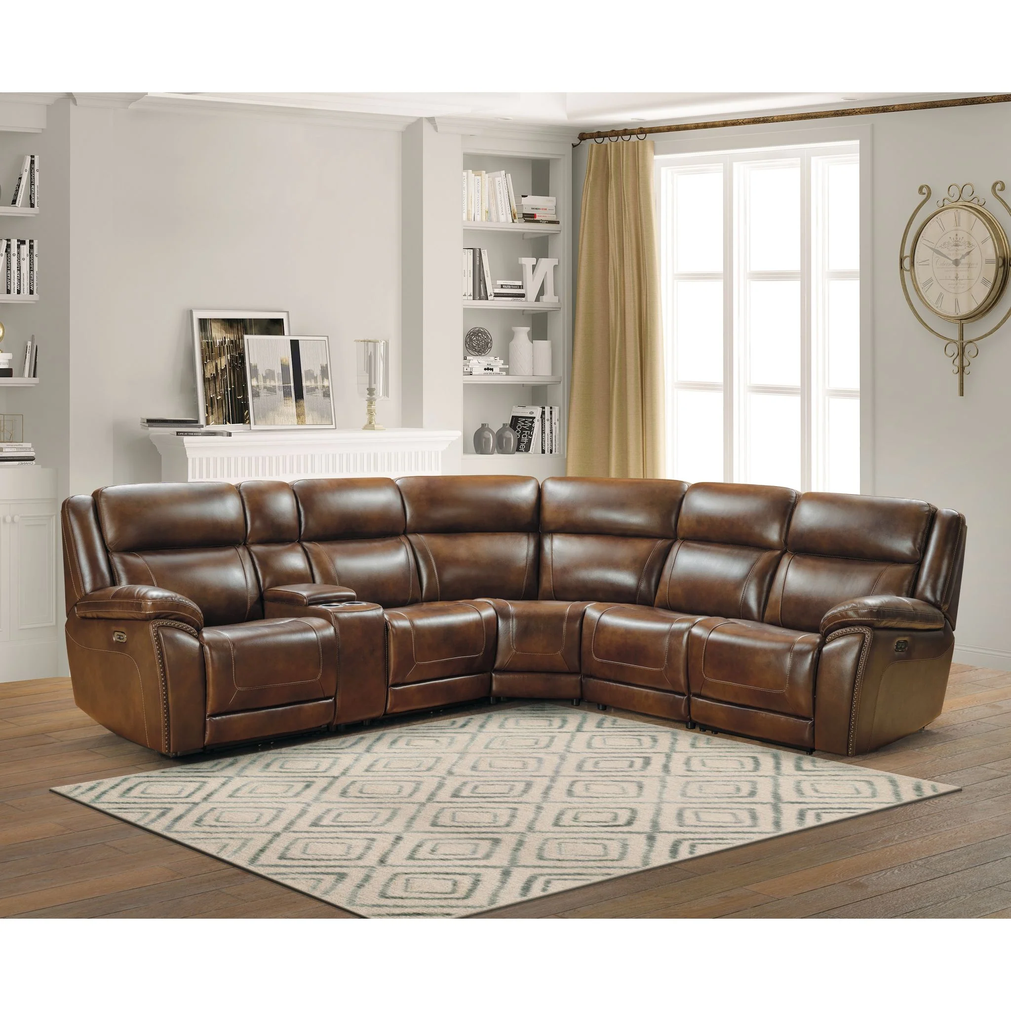 Trambley 6 Piece Power Reclining Sectional - Image 2