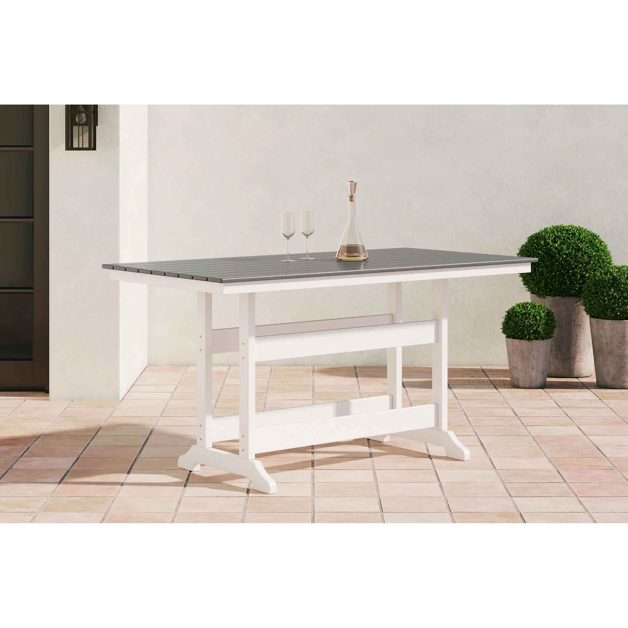 Transville 5 Piece Outdoor Counter Height Dining Set - Image 8