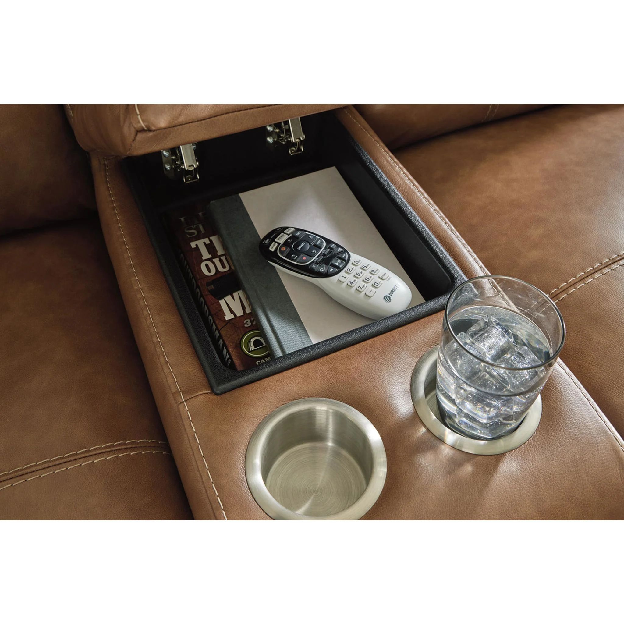 Trasimeno Power Reclining Loveseat with Console - Image 7