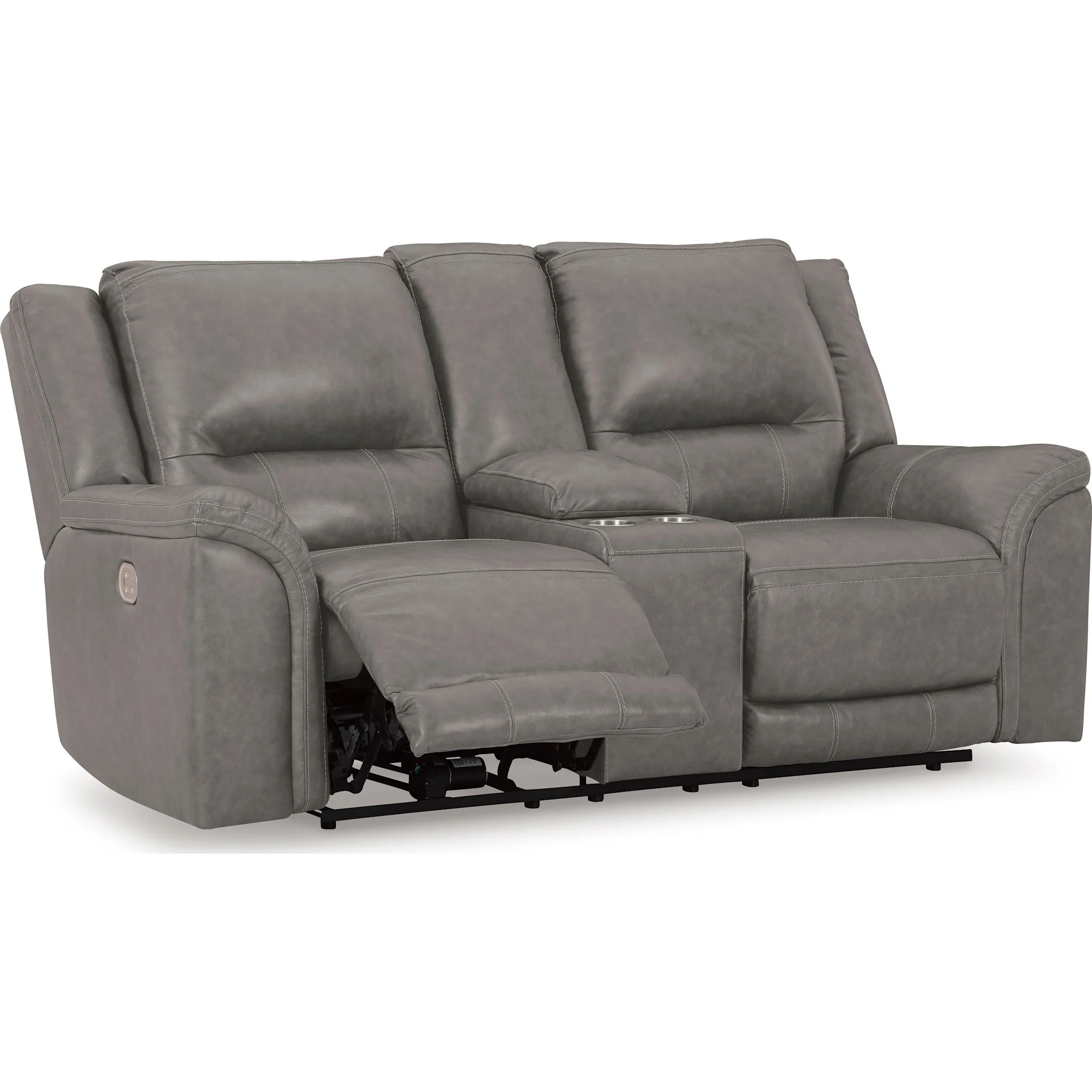 Trasimeno Power Reclining Loveseat with Console - Image 4