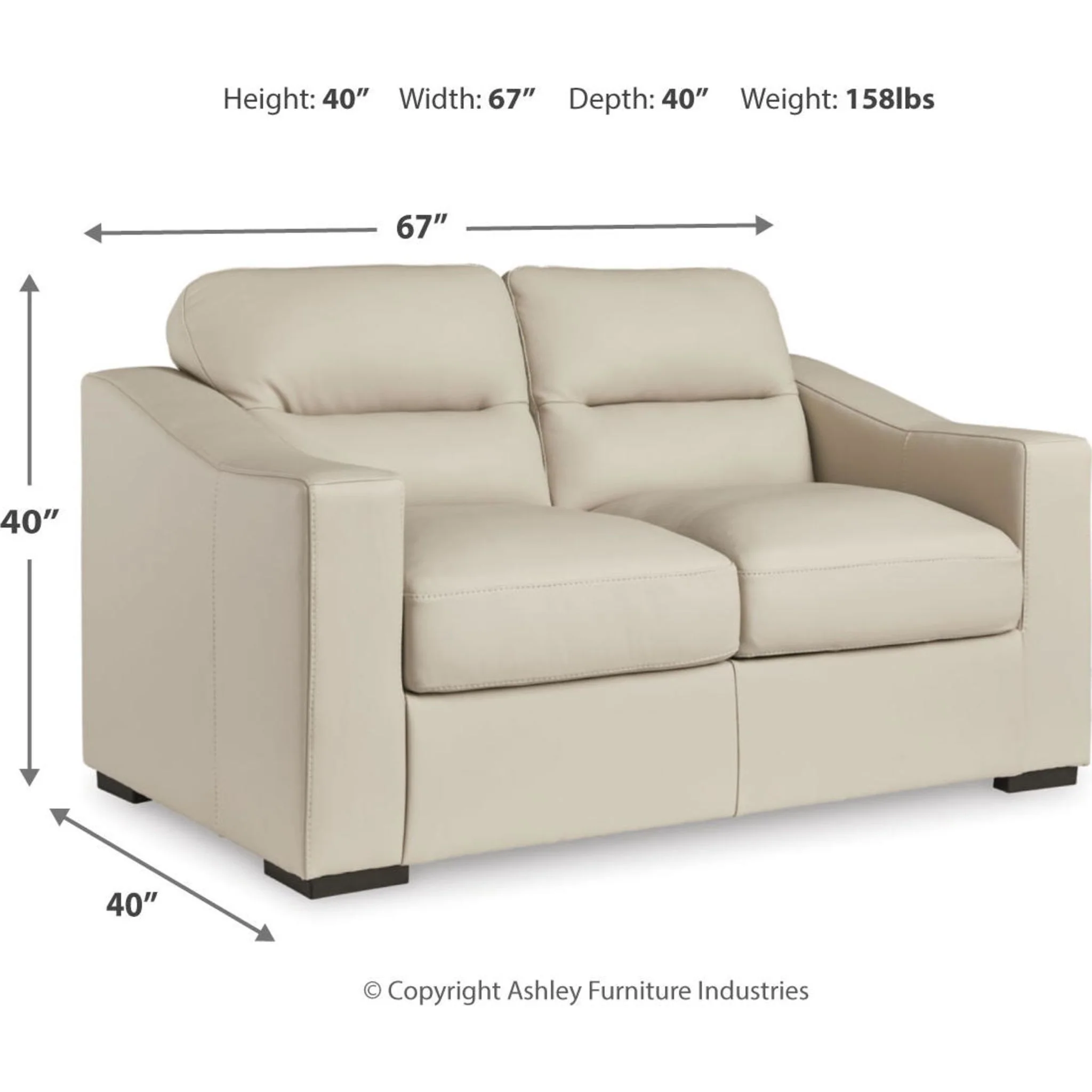 Treasure Trove Loveseat - Image 3