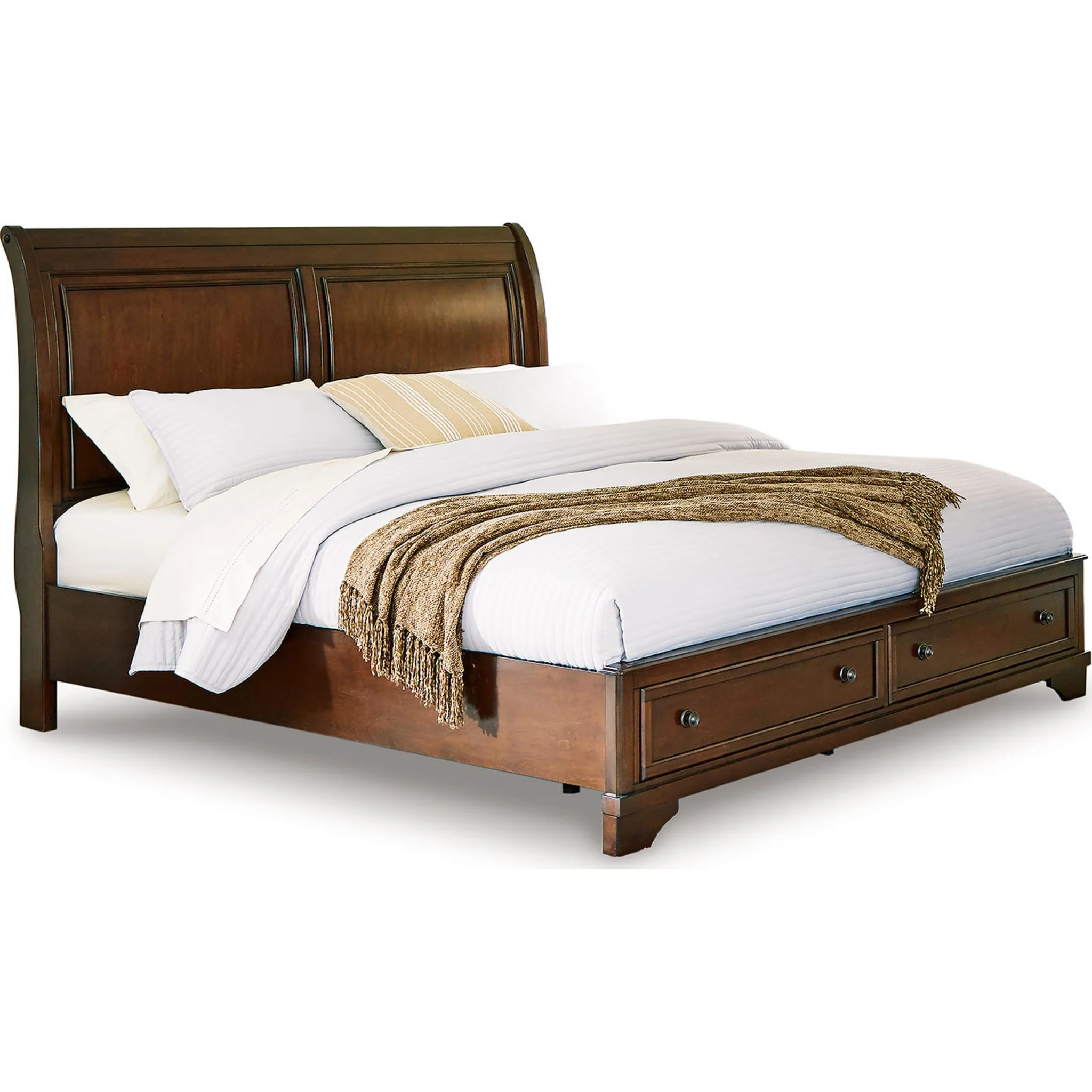 Trellington Sleigh Storage Bed - Image 4
