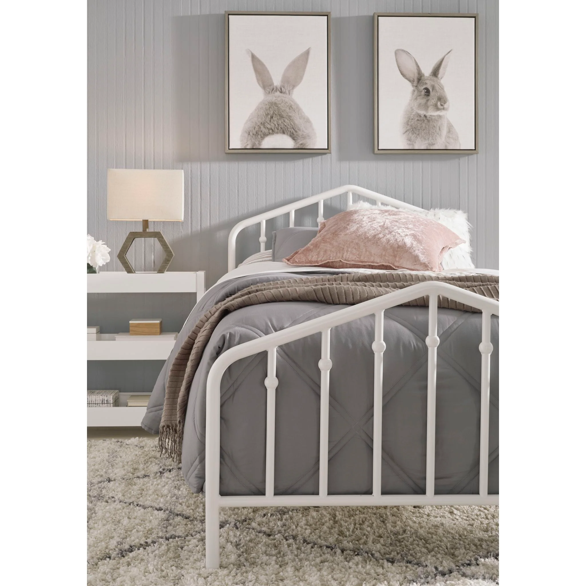 Trentlore Twin Metal Bed - Image 5