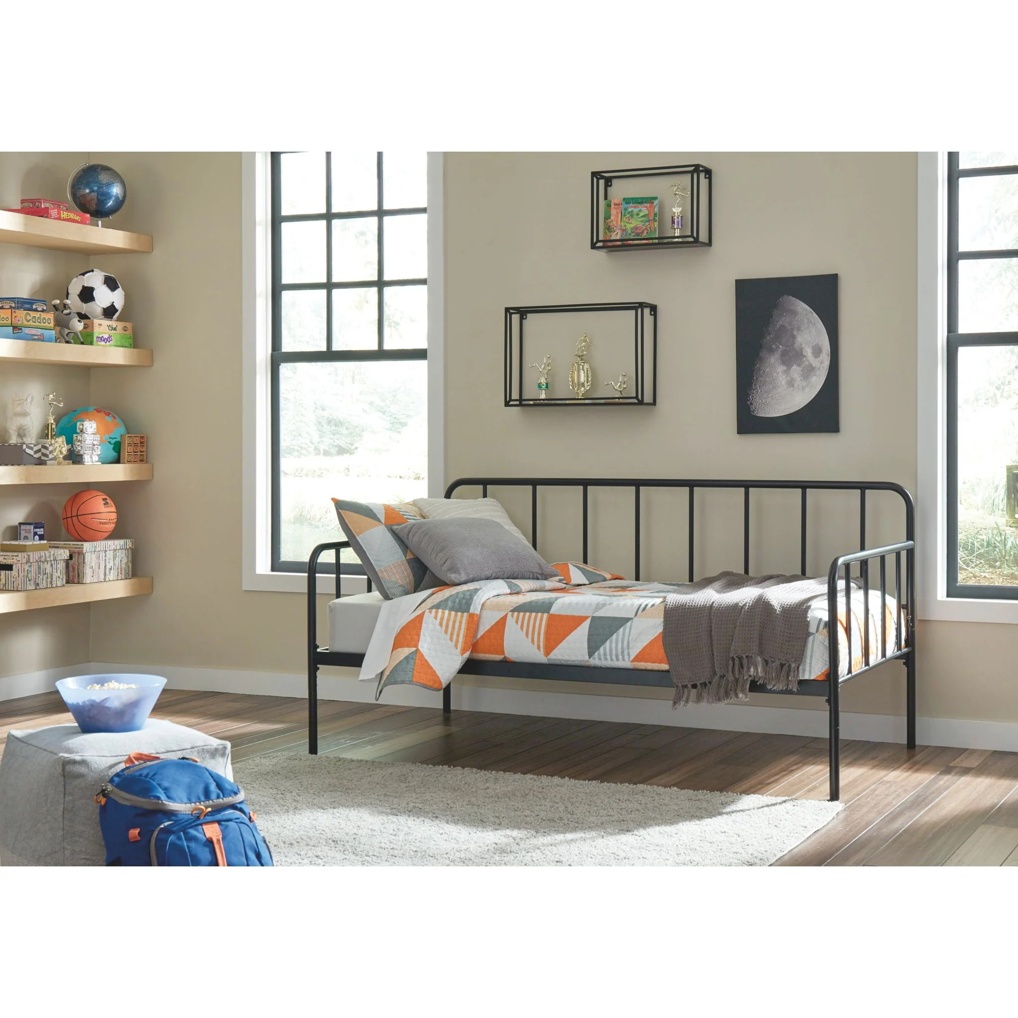 Trentlore Twin Metal Day Bed w/Platform - Image 6