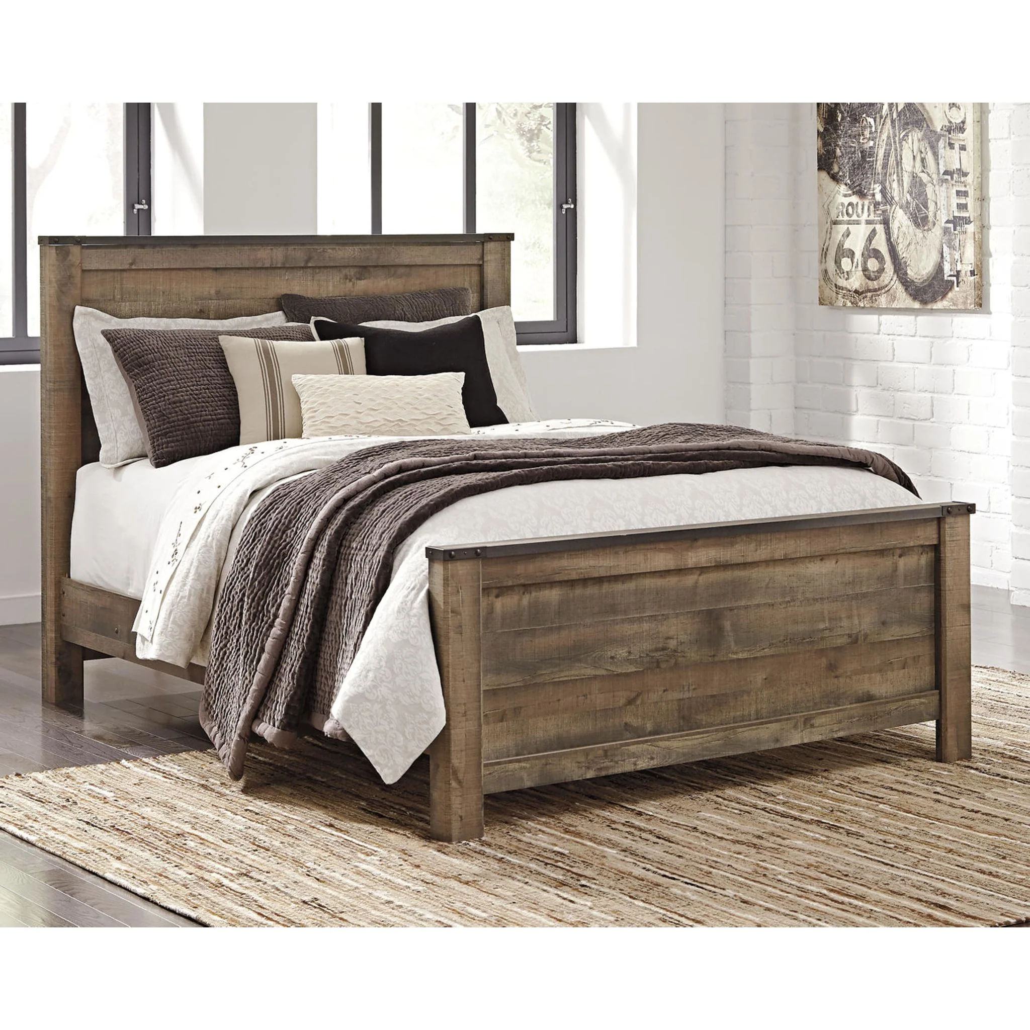 Trinell 3 Piece Panel Bed - Image 16