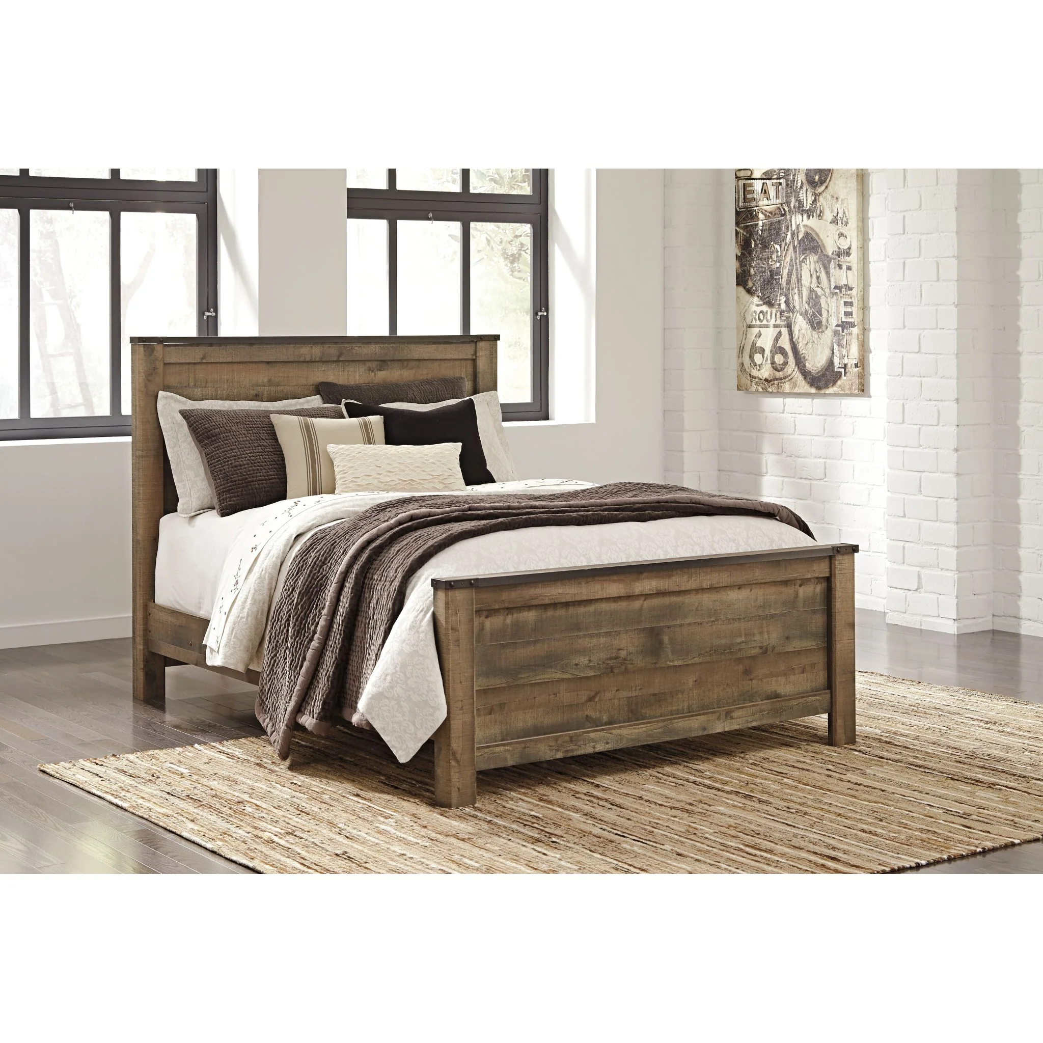 Trinell 3 Piece Panel Bed - Image 2