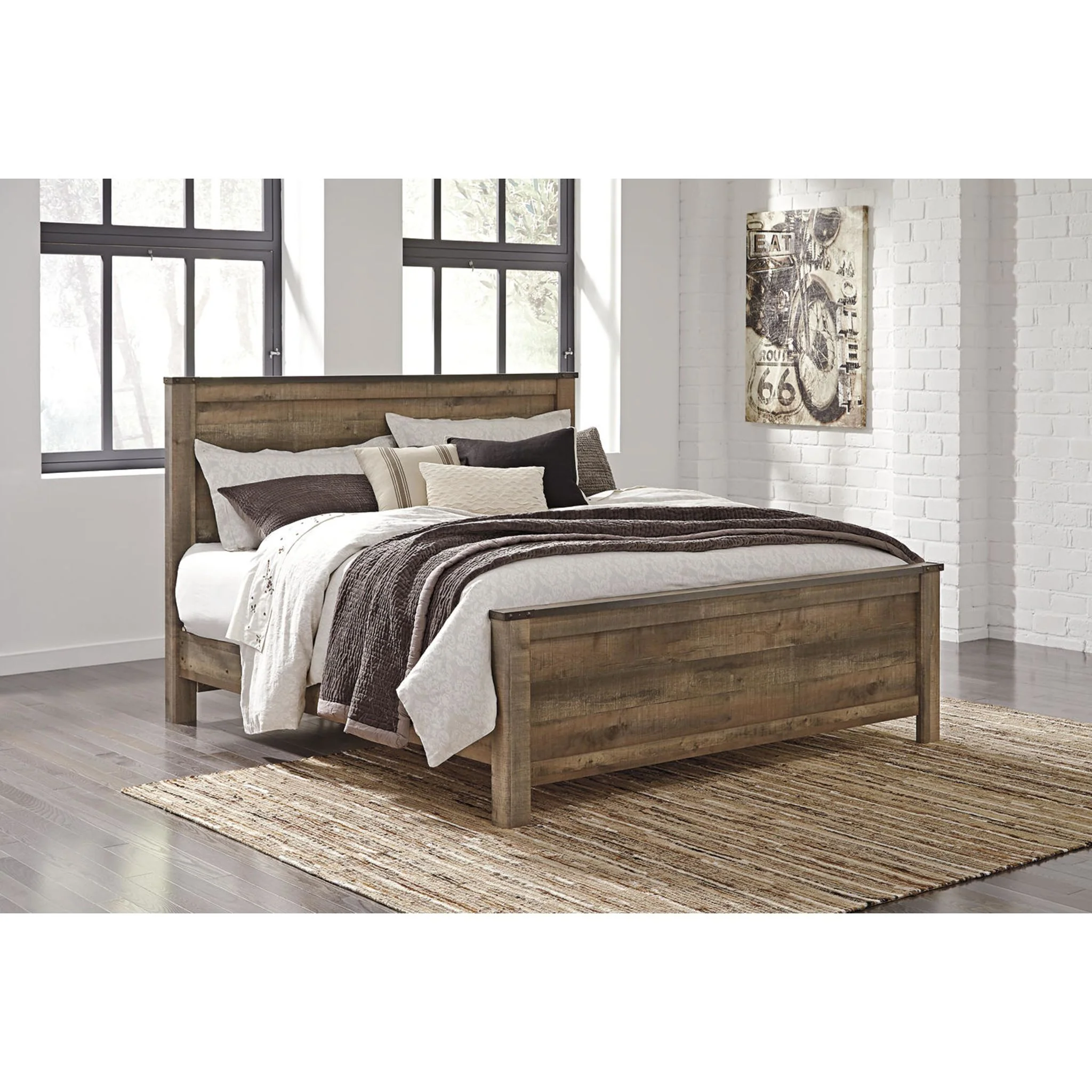 Trinell 3 Piece Panel Bed - Image 34