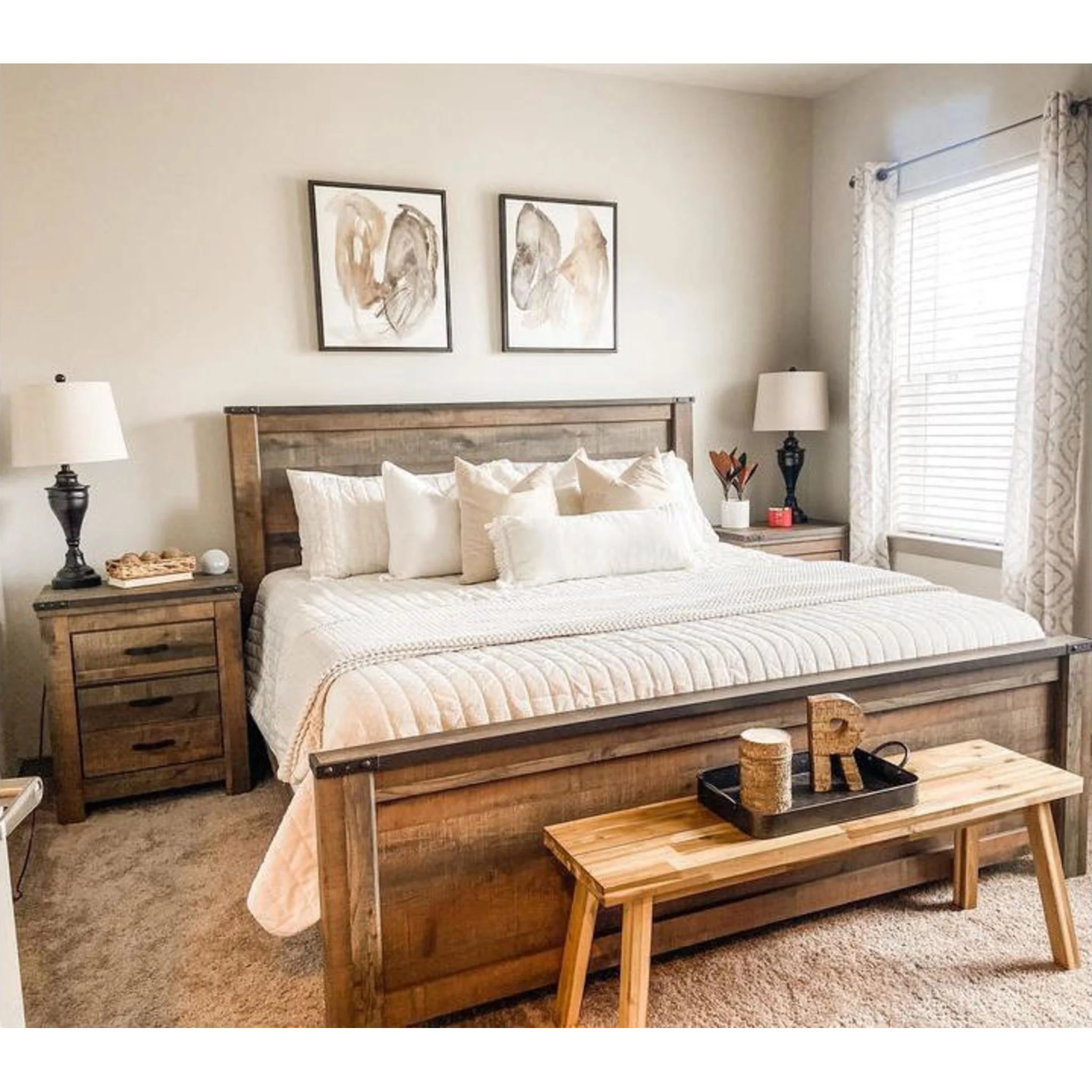 Trinell 3 Piece Panel Bed - Image 7