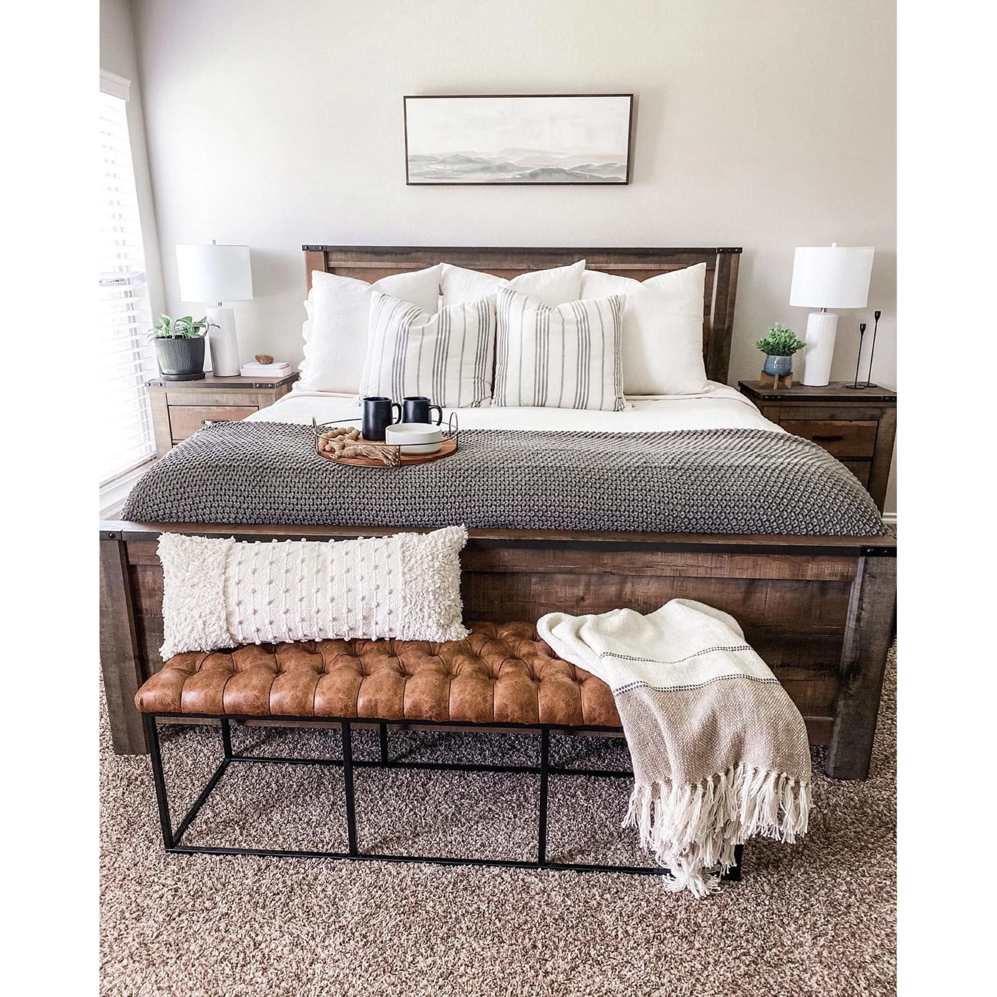 Trinell 3 Piece Panel Bed - Image 8