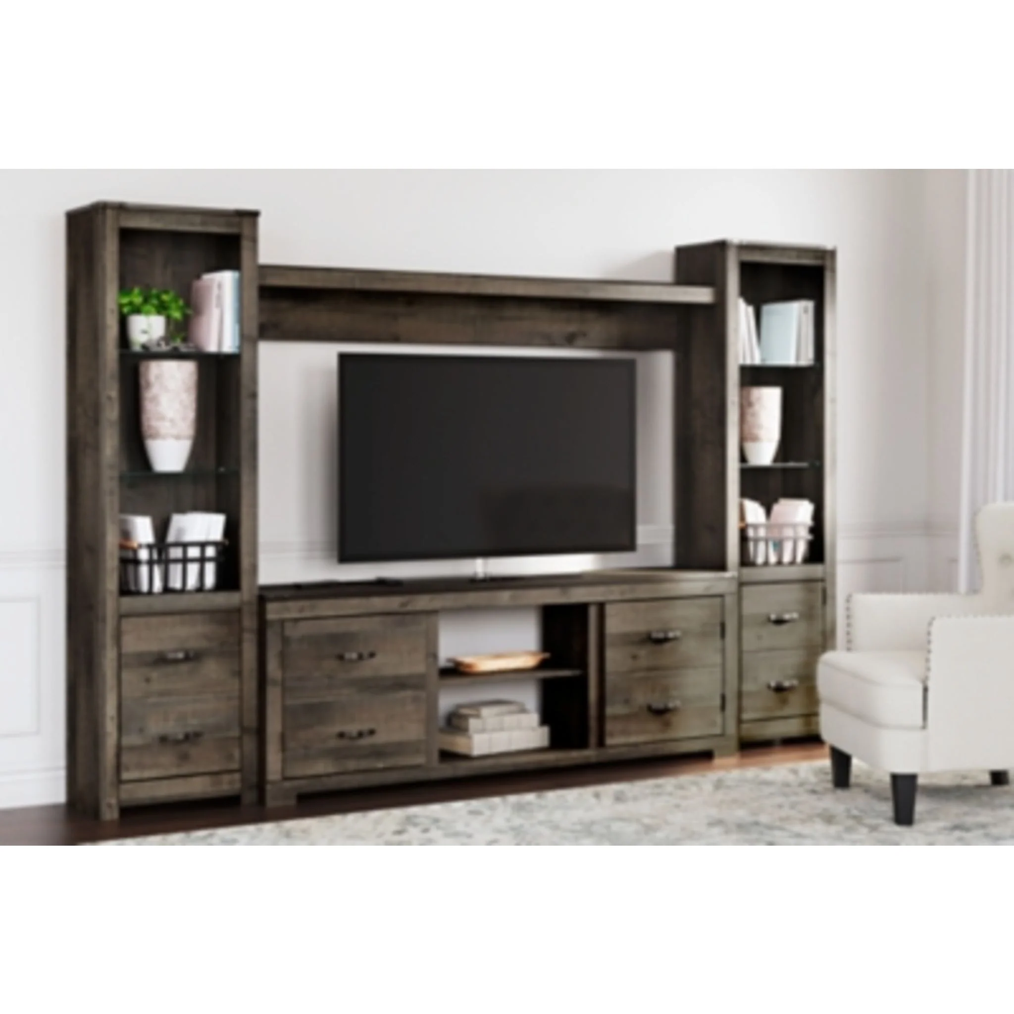 Trinell 4 Piece Entertainment Unit - Image 6
