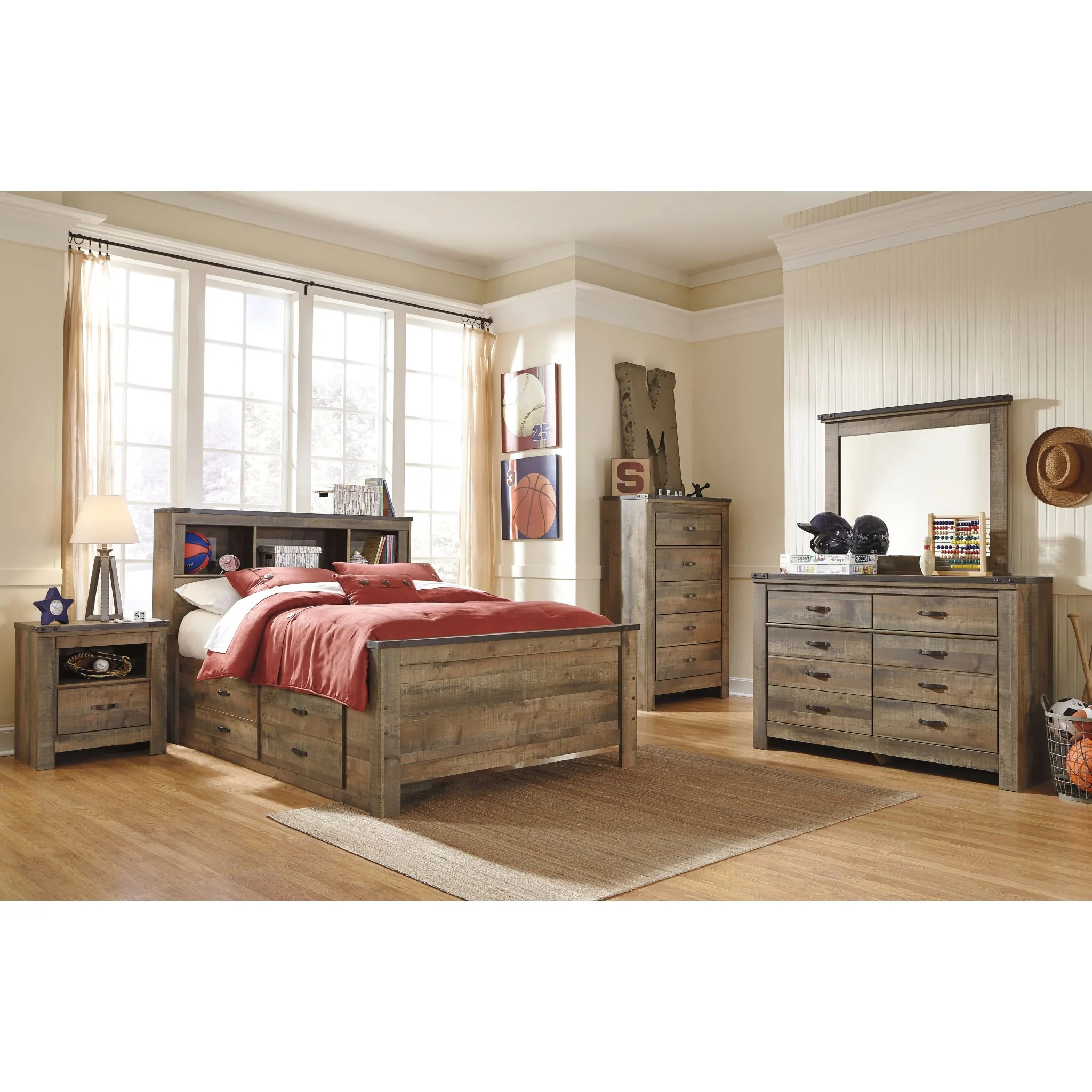 Trinell 7 Piece Bedroom Package - Image 6