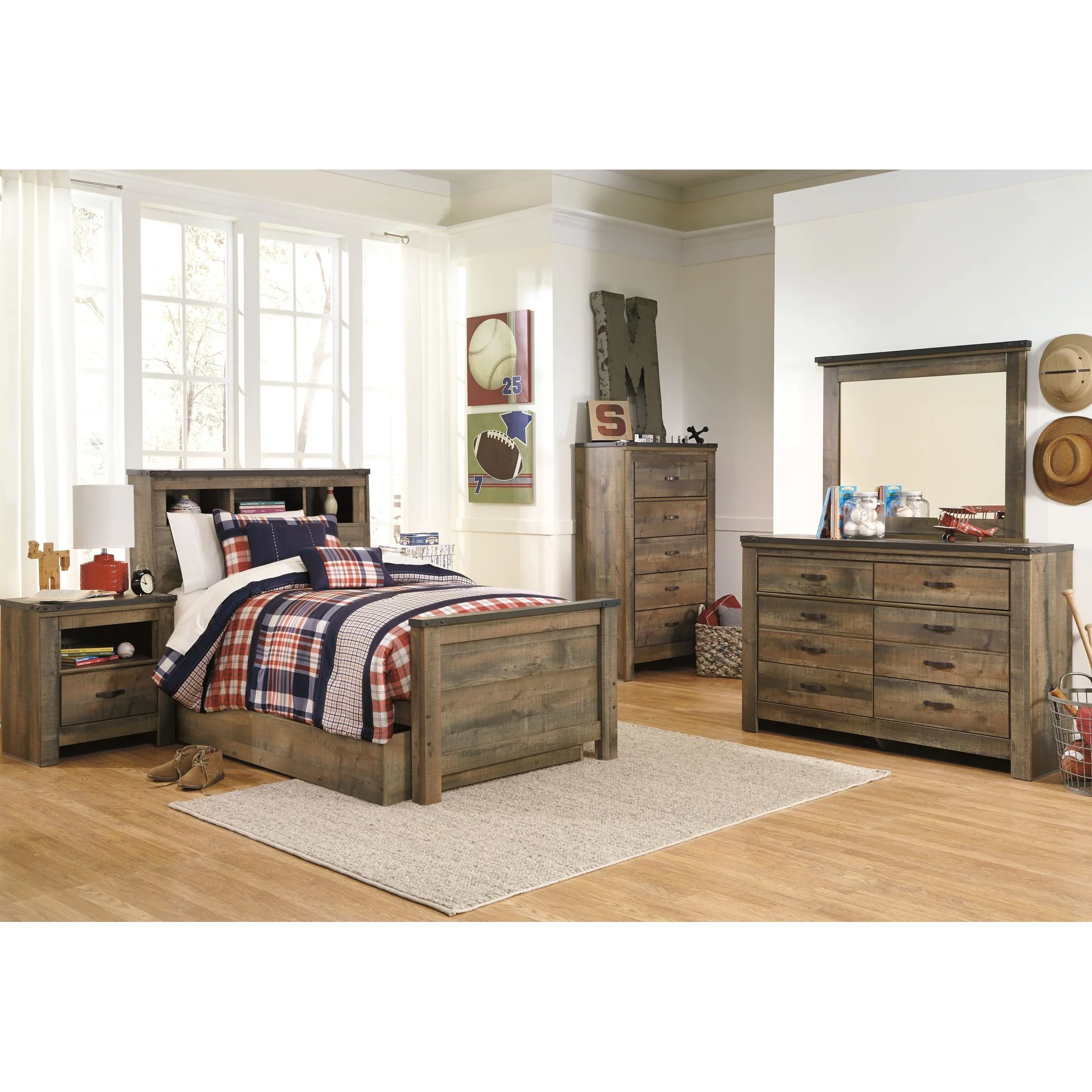 Trinell 7 Piece Bedroom Package - Image 5
