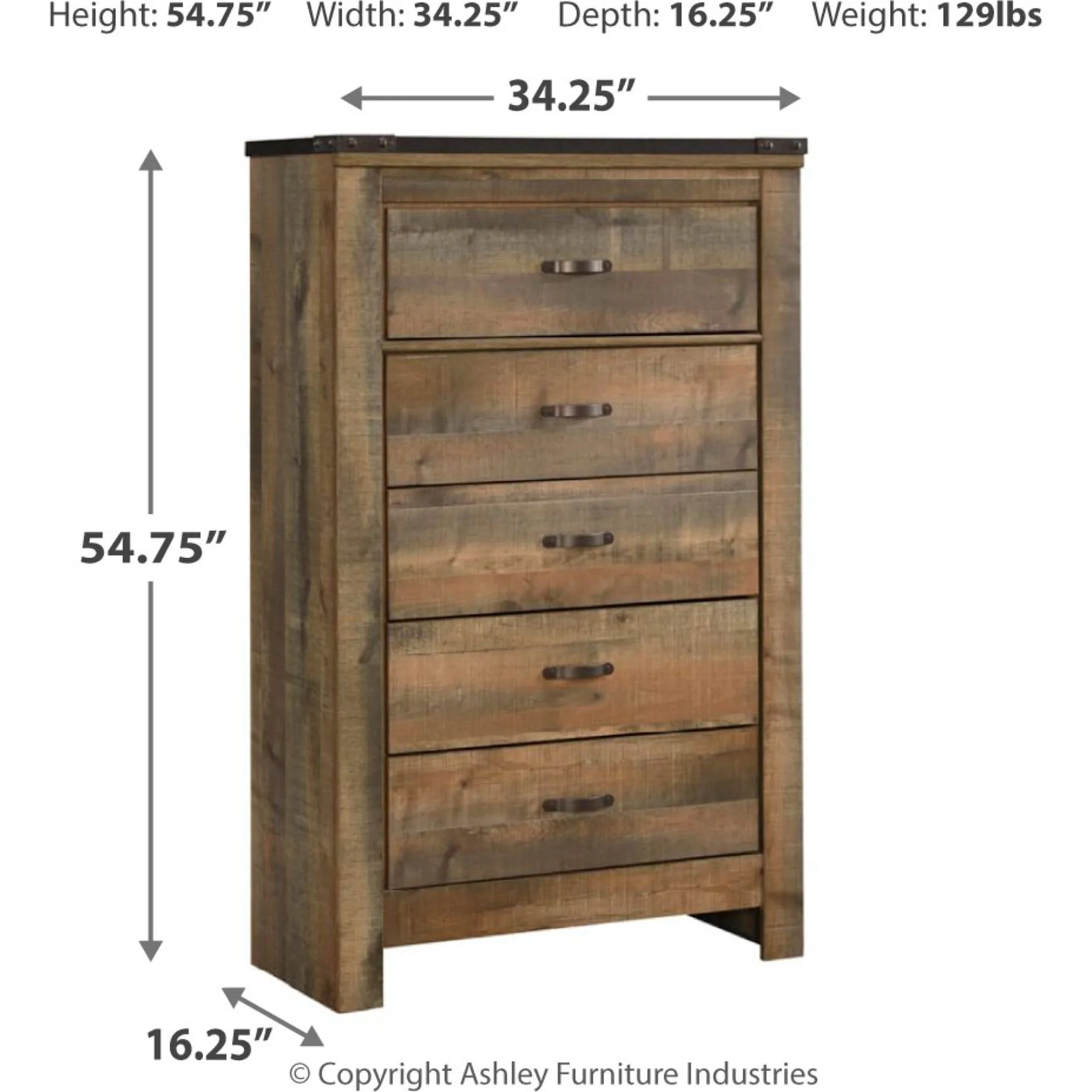 Trinell 8 Piece Bedroom Package - Image 7