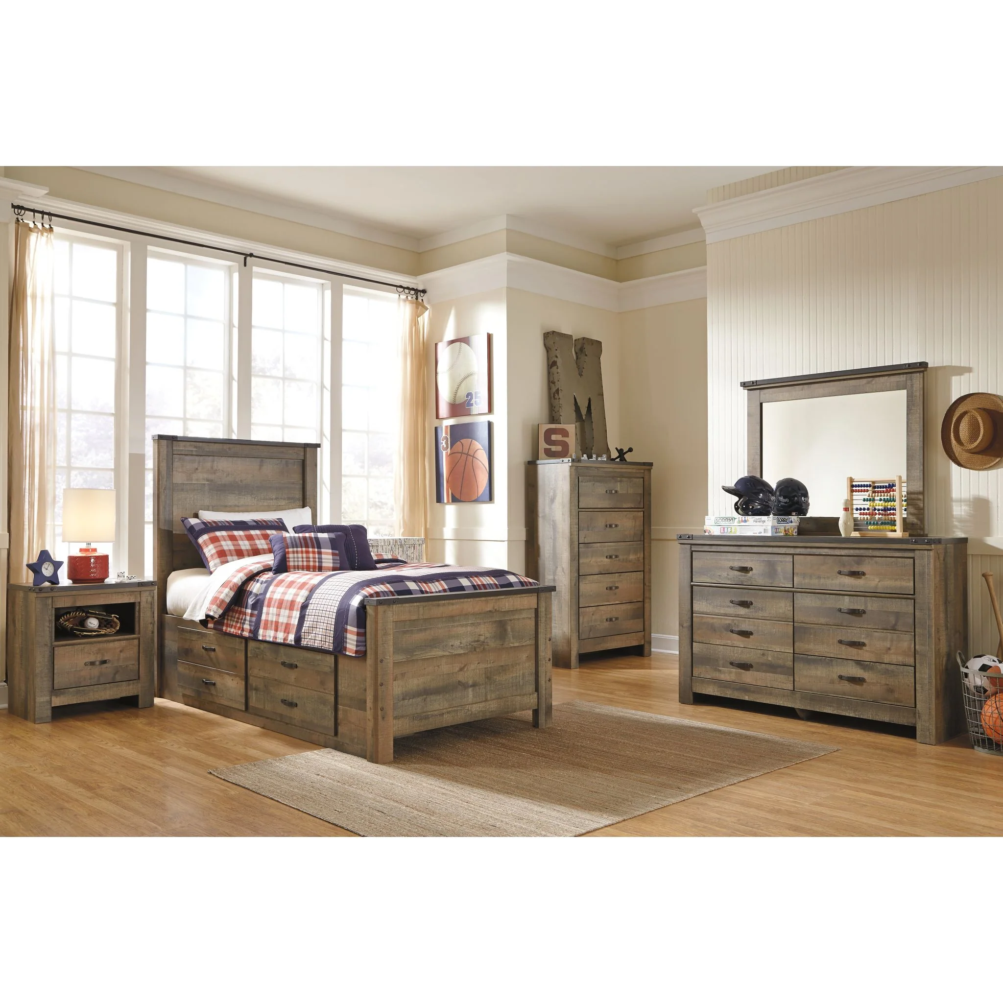 Trinell Bed with 2 Drawer Storage - Image 3
