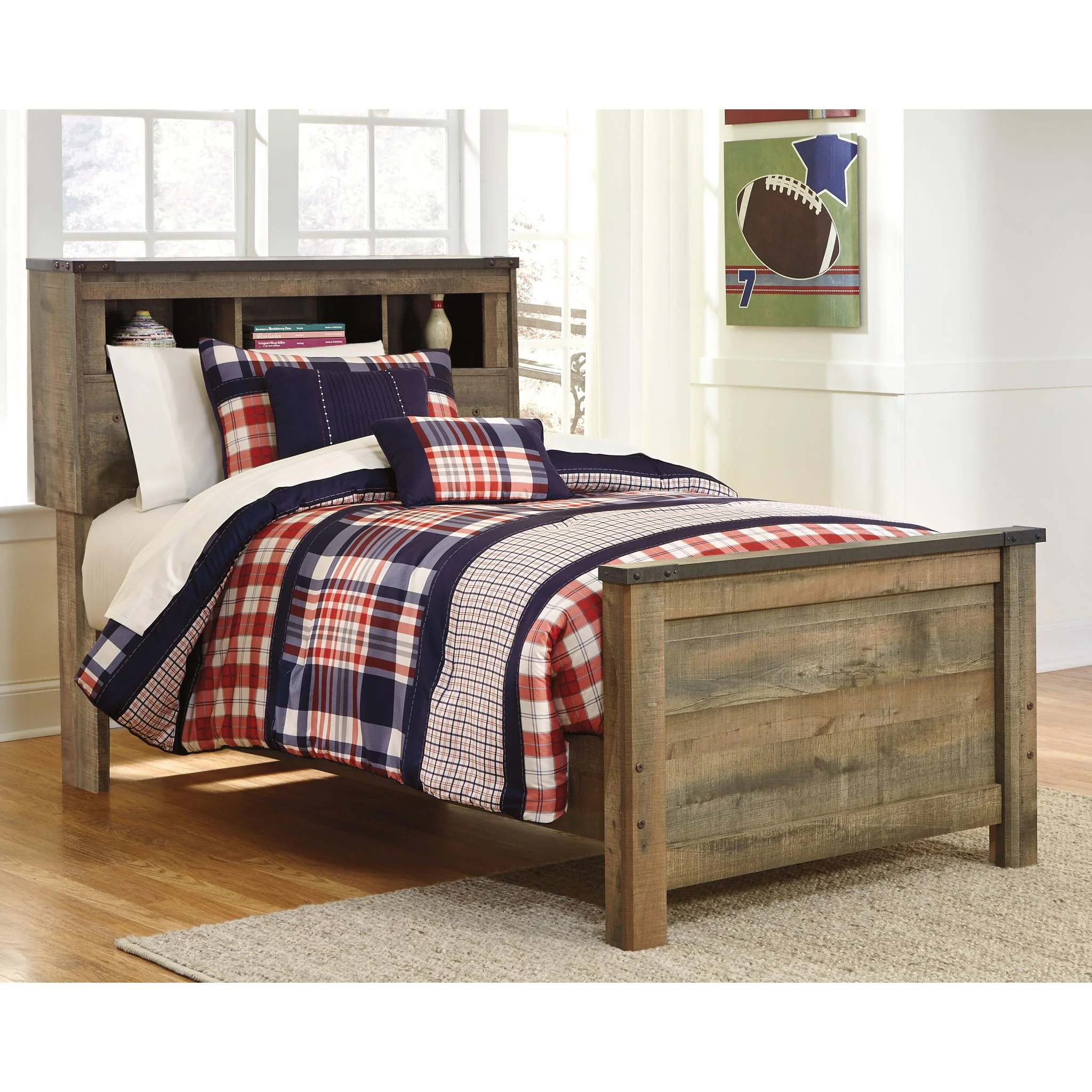 Trinell Bookcase Bed - Image 2