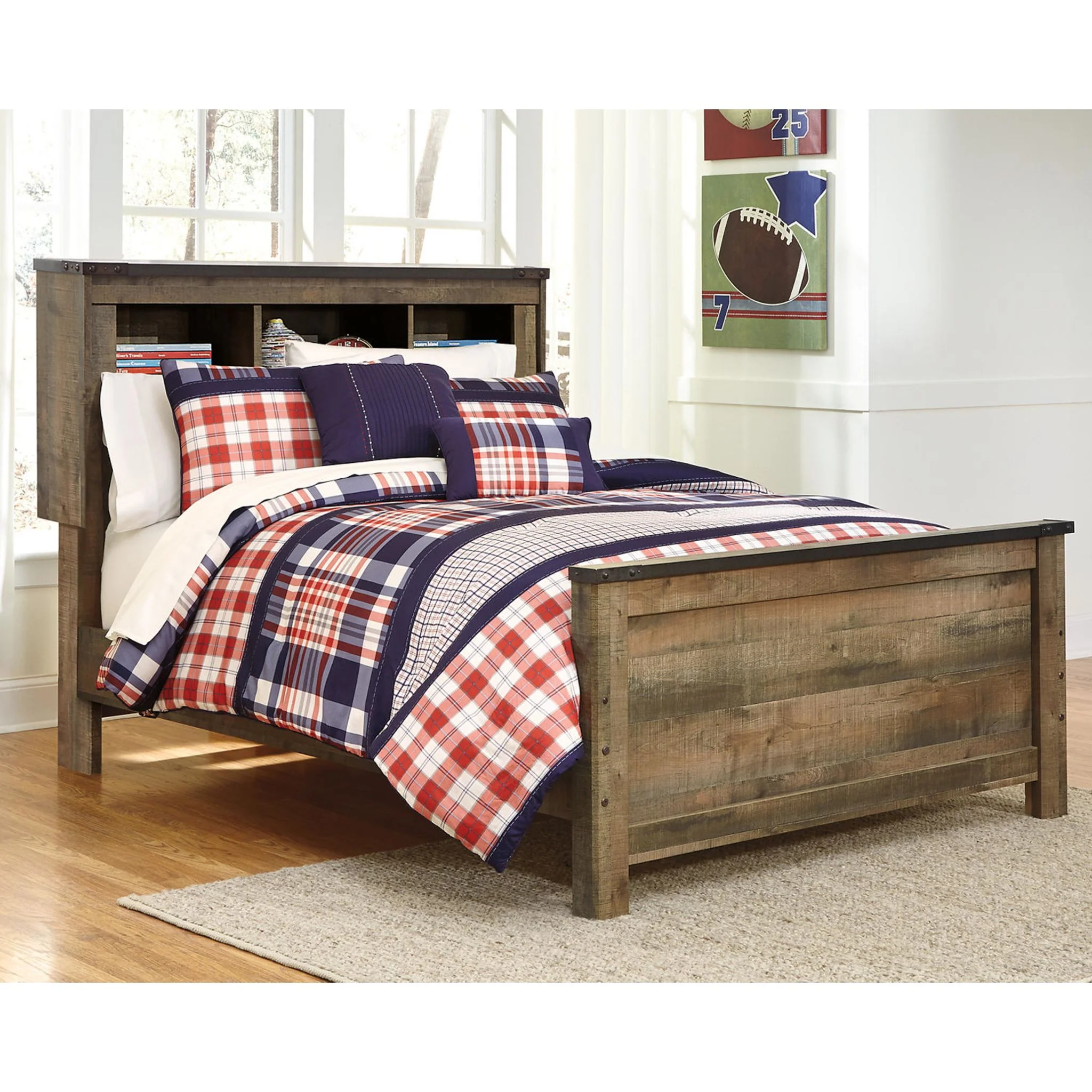 Trinell Bookcase Bed - Image 8