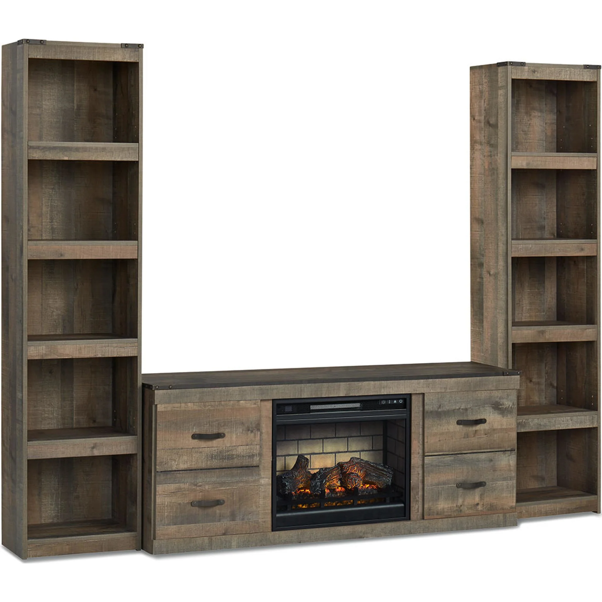 Trinell Entertainment Unit with Fireplace - Image 2