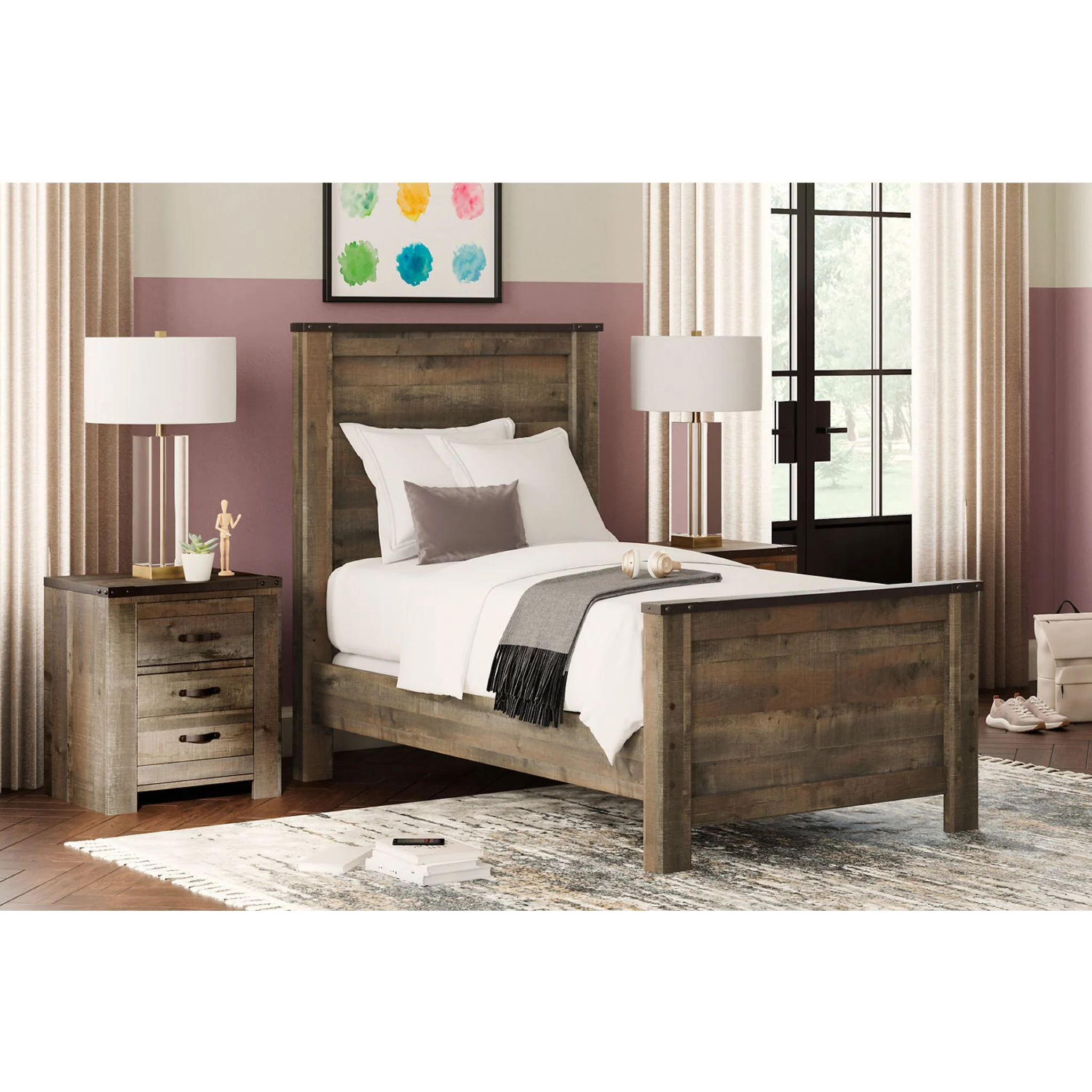 Trinell Panel Bed - Image 12