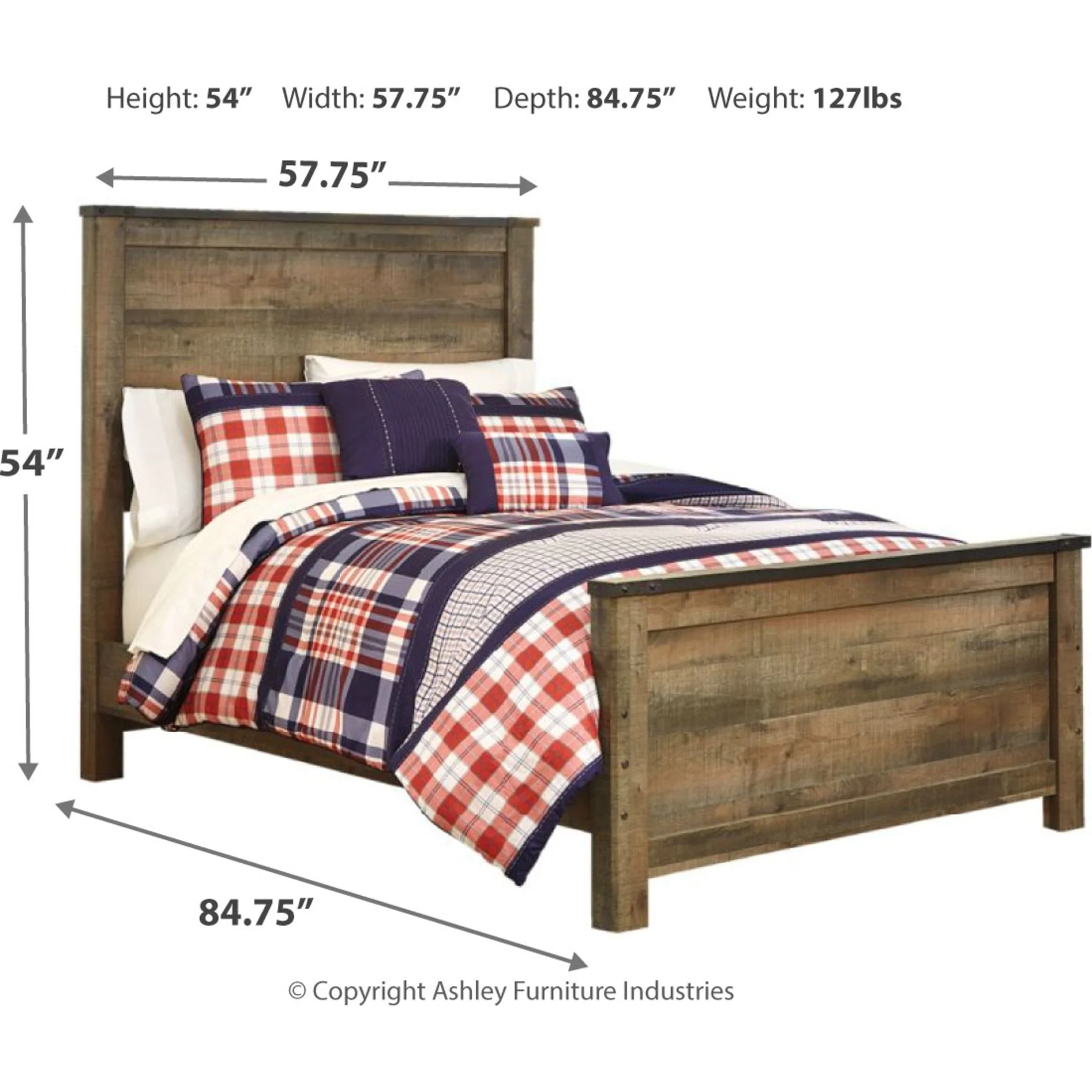 Trinell Panel Bed - Image 16