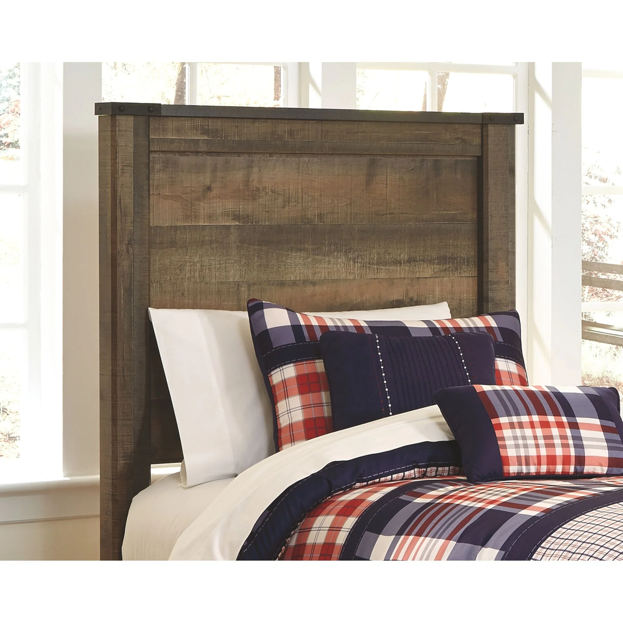 Trinell Panel Headboard - Image 2