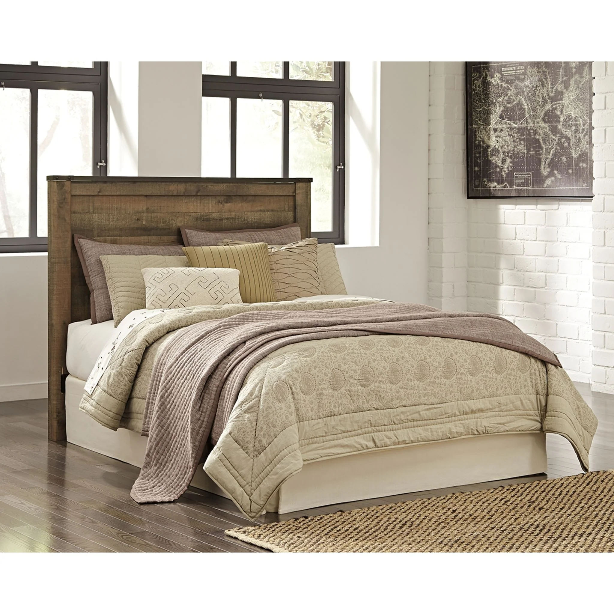 Trinell Panel Headboard - Image 2