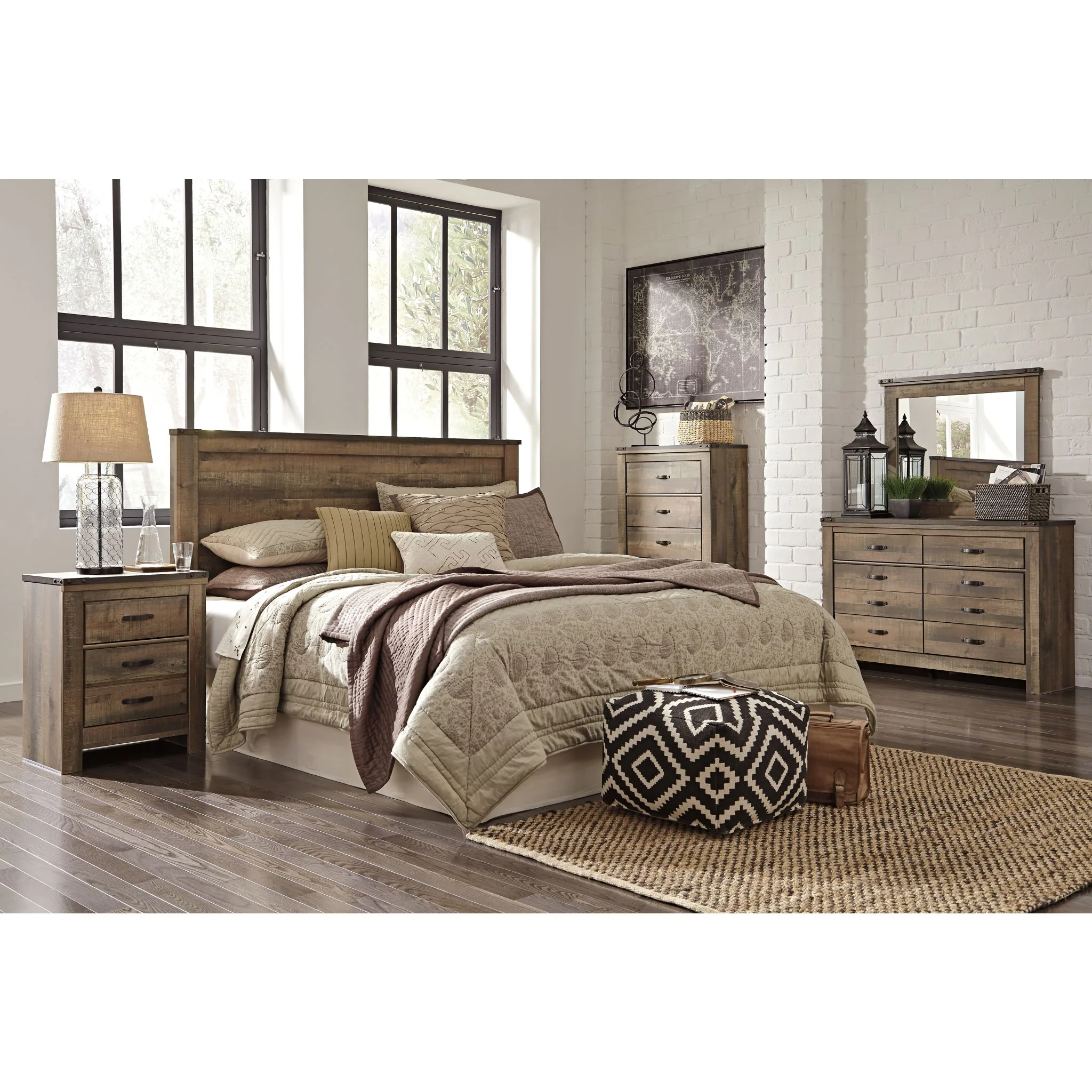 Trinell Panel Headboard - Image 24