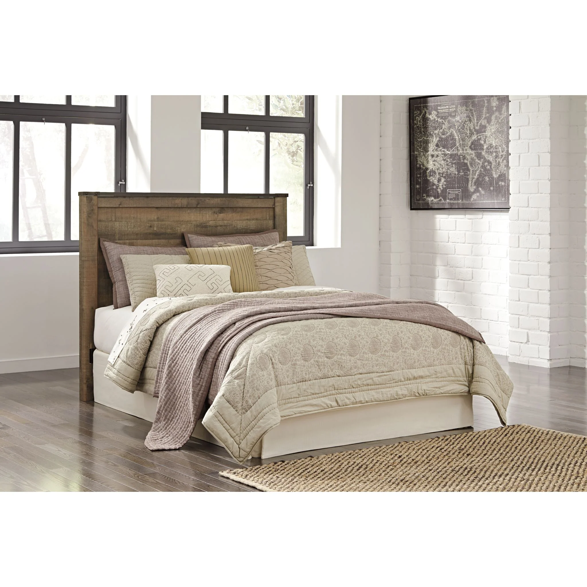 Trinell Panel Headboard - Image 3