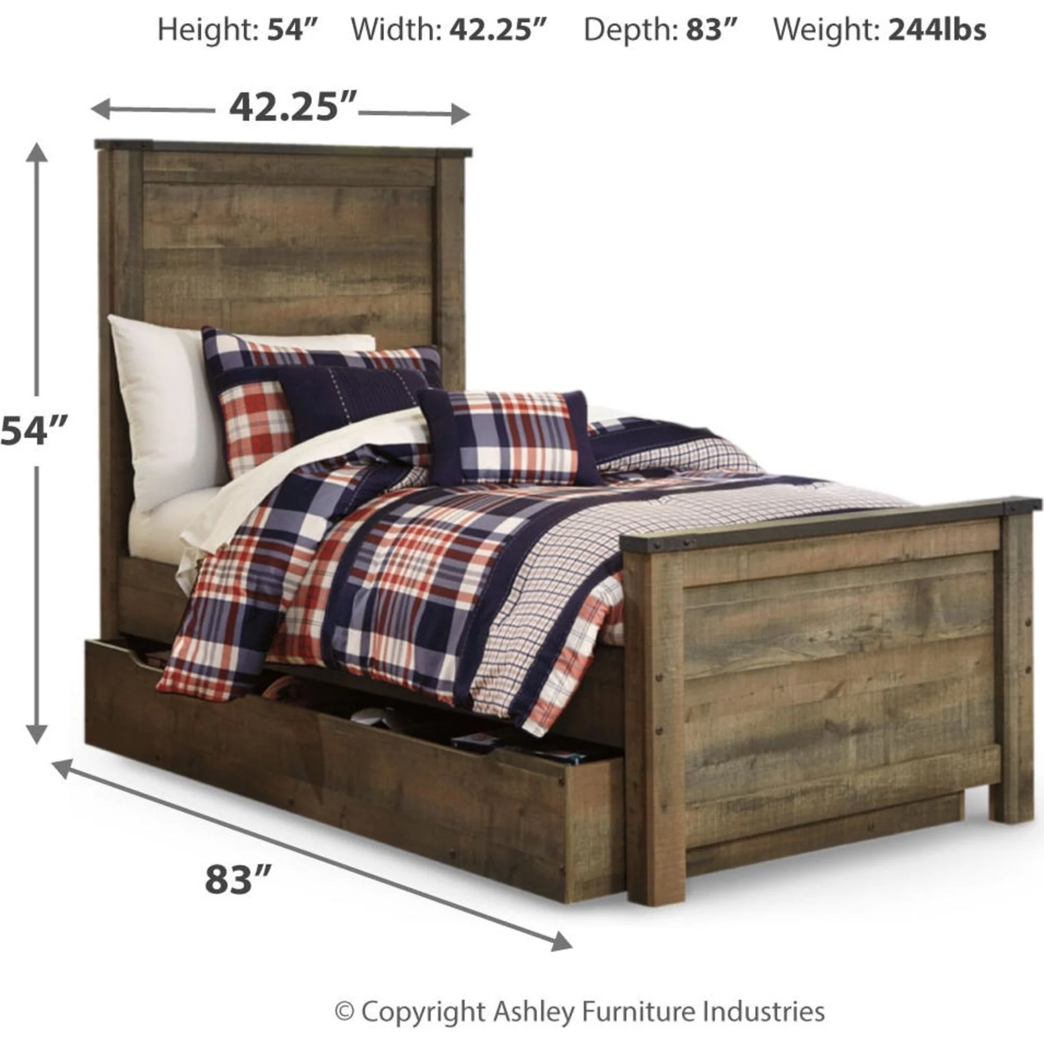 Trinell Platform Bed with Drawer - Image 12