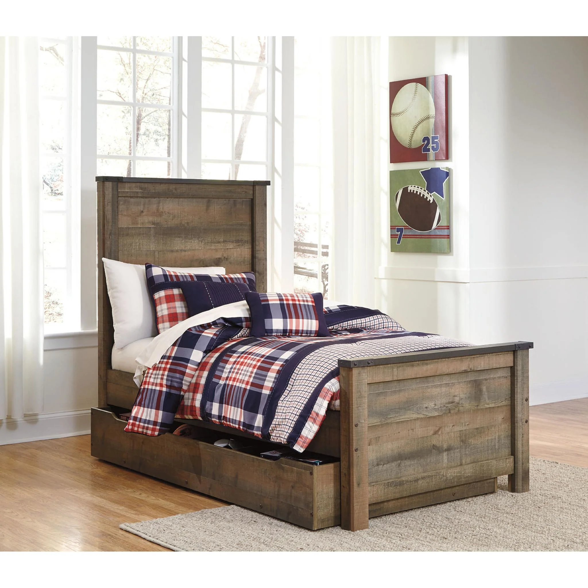 Trinell Platform Bed with Drawer - Image 13
