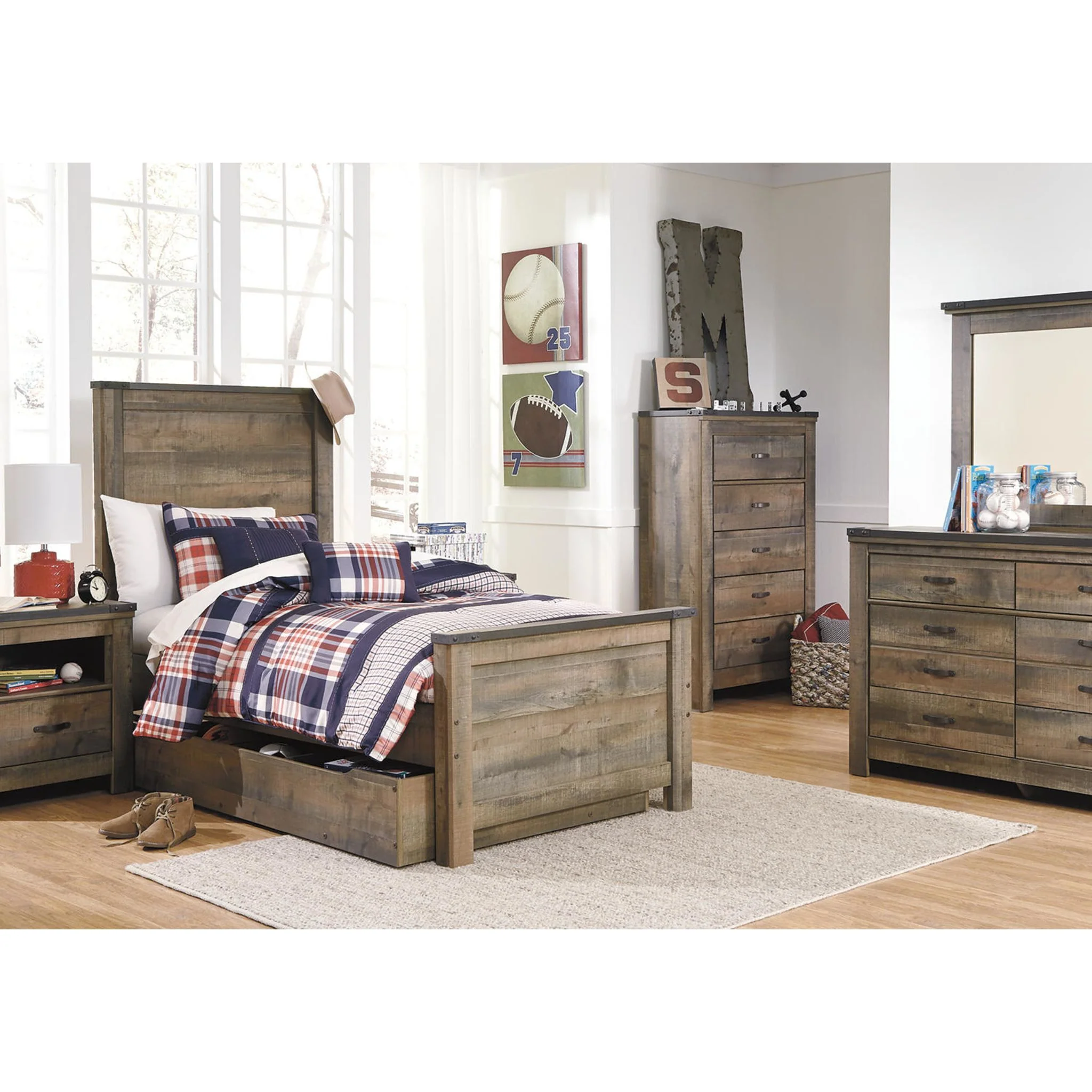 Trinell Platform Bed with Drawer - Image 14