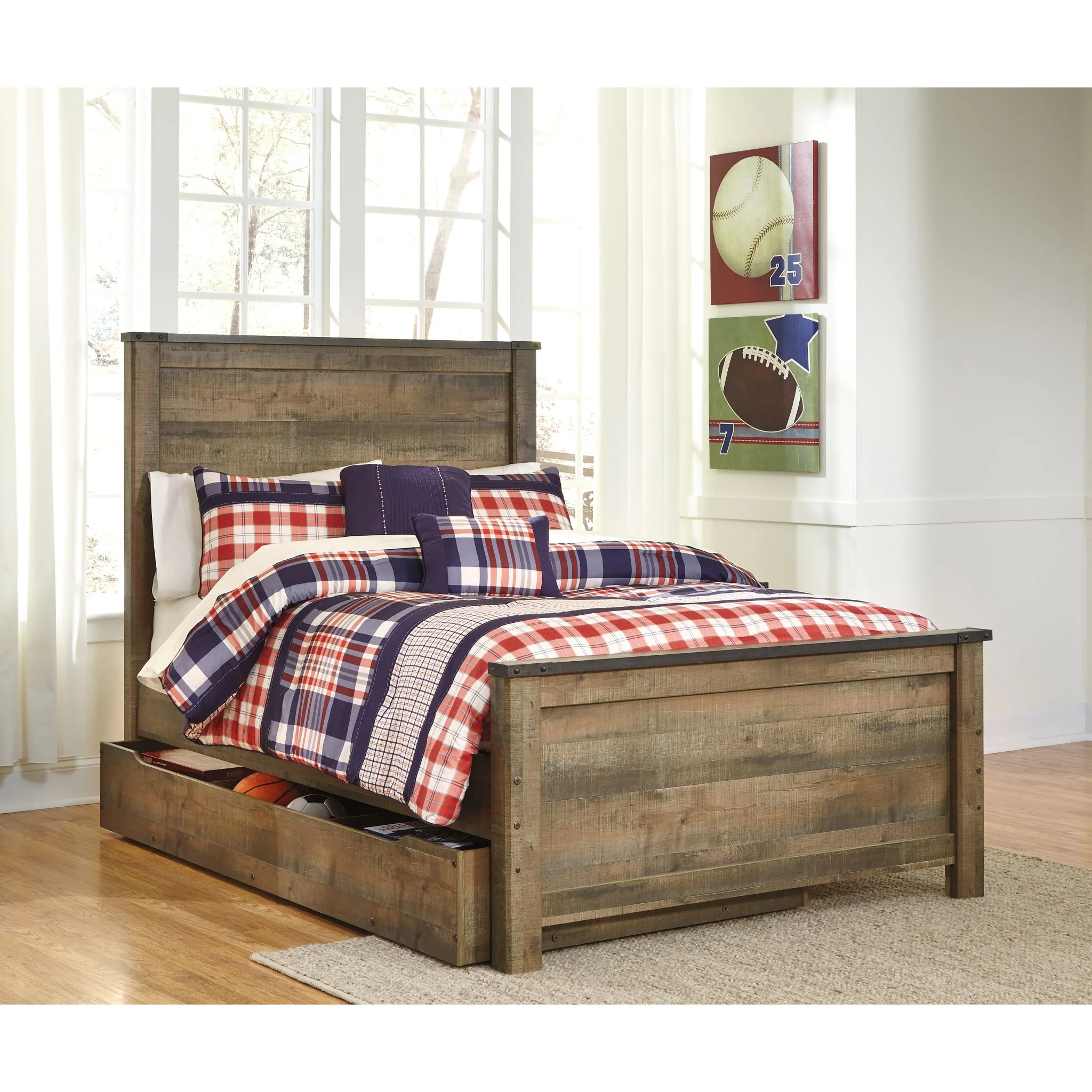 Trinell Platform Bed with Drawer - Image 19