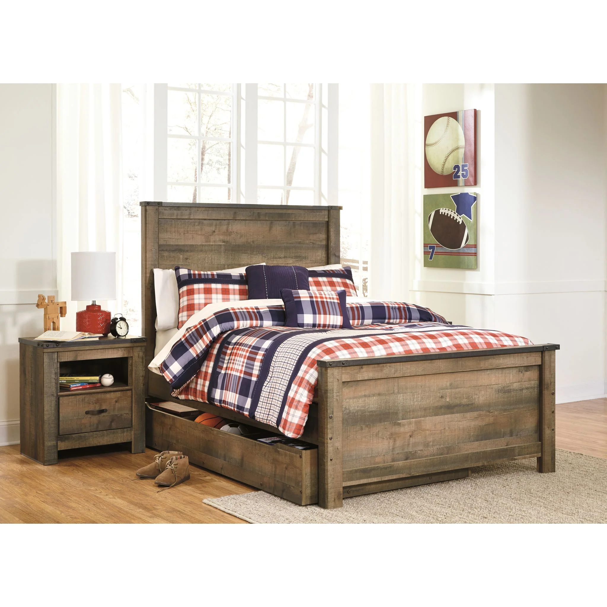 Trinell Platform Bed with Drawer - Image 22