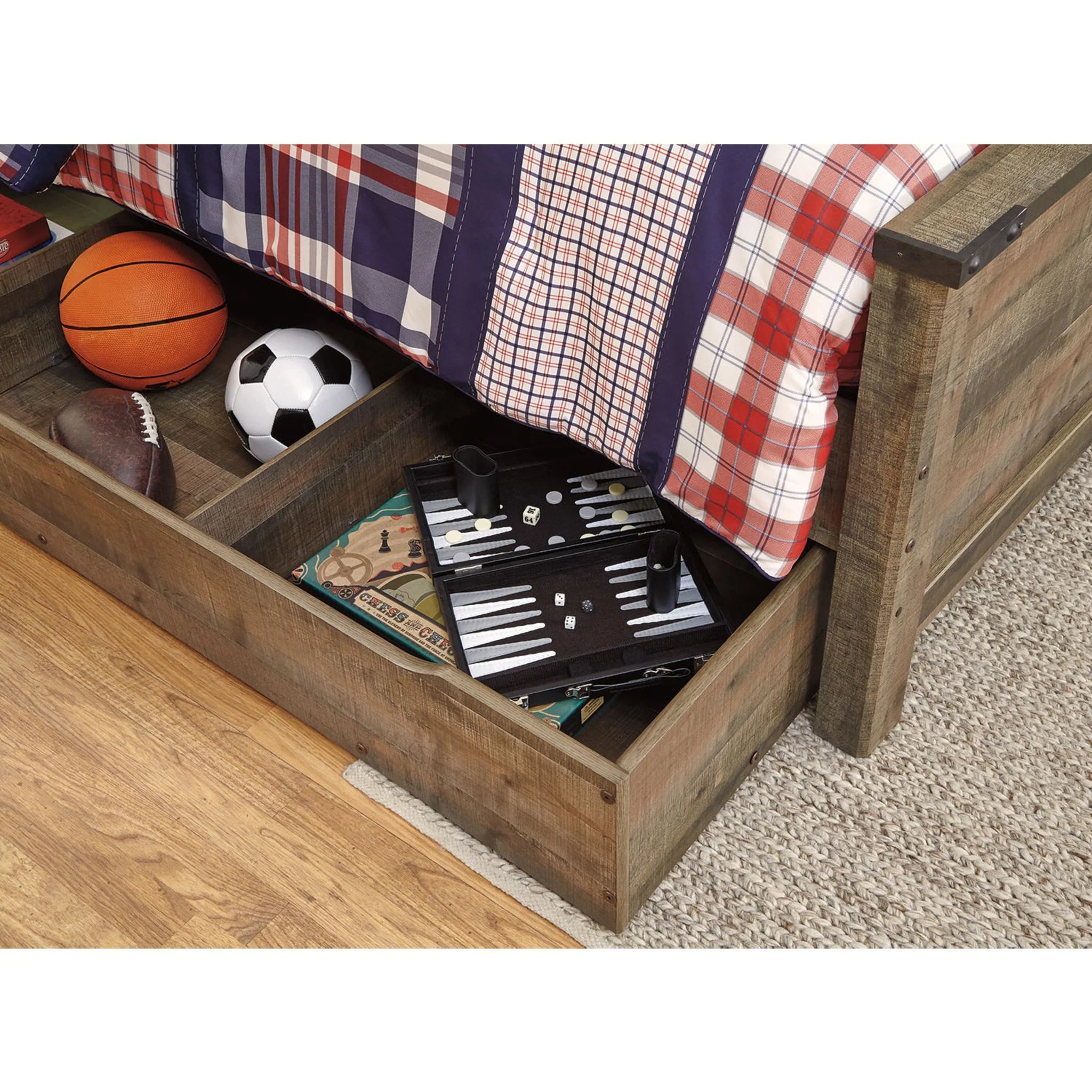 Trinell Platform Bed with Drawer - Image 29