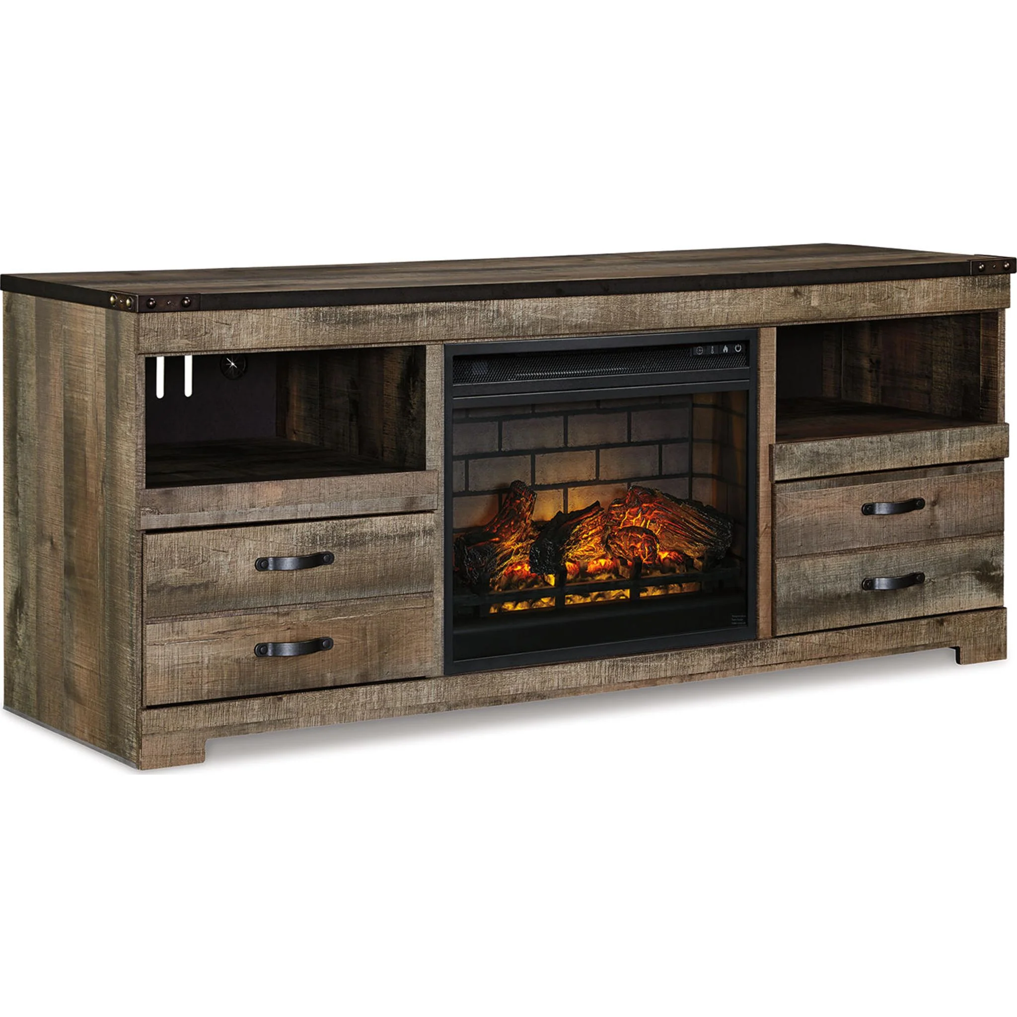 Trinell TV Stand with Fireplace - Image 7