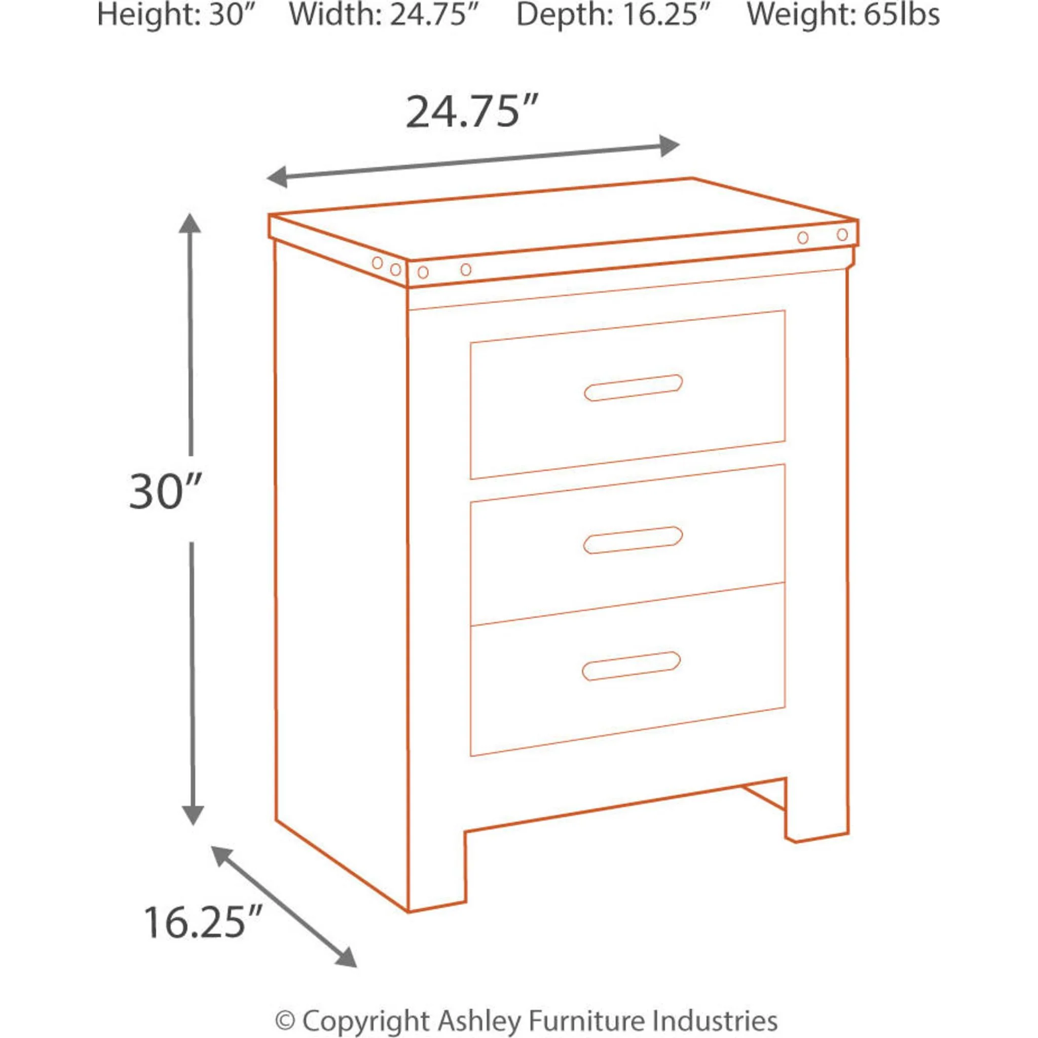 Trinell Nightstand - Image 12