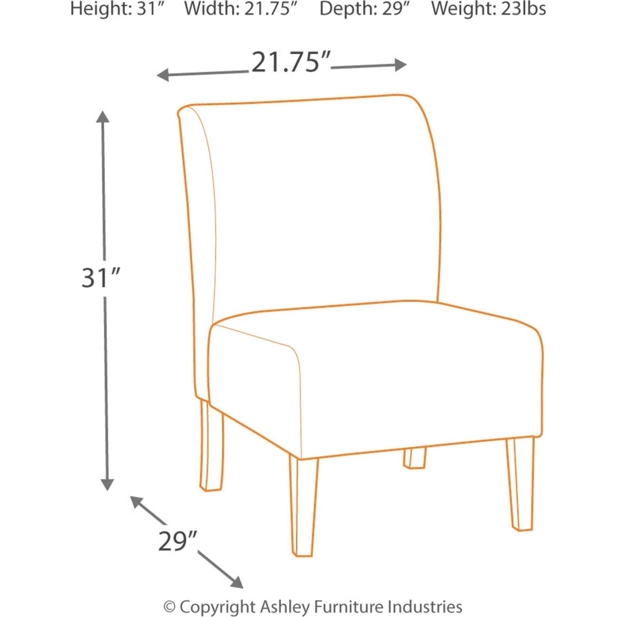 Triptis Accent Chair - Image 3