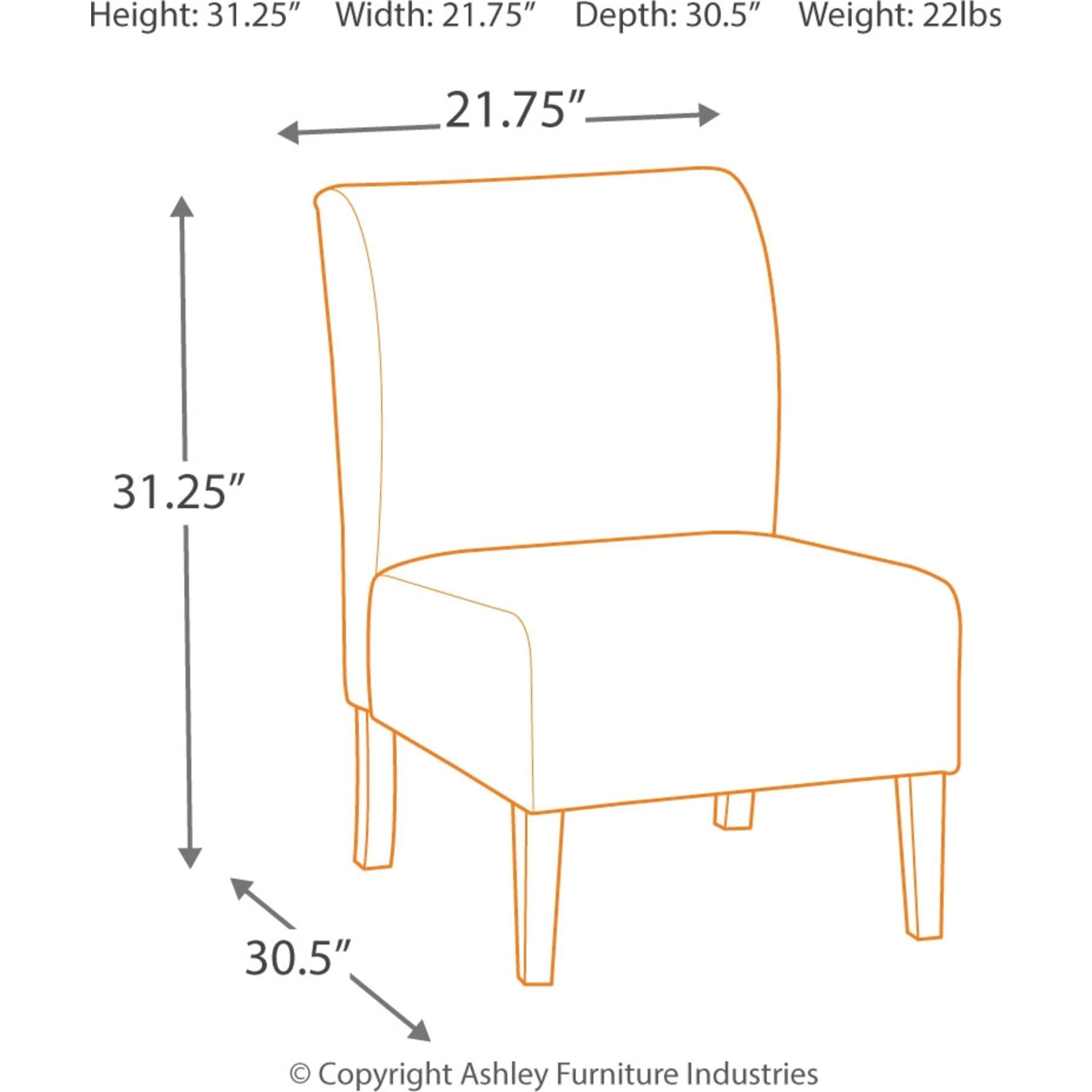 Triptis Accent Chair - Image 3