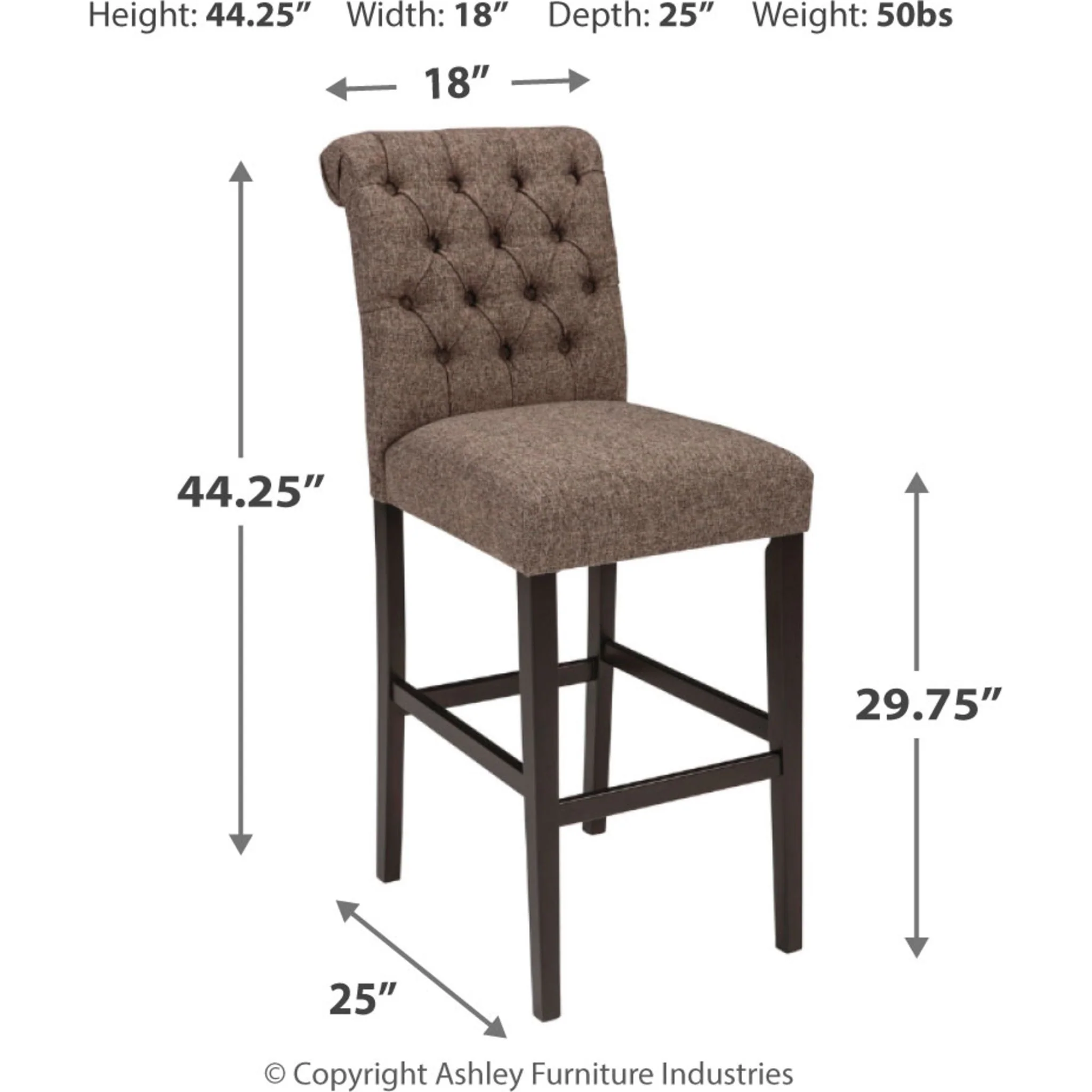 Tripton Bar Stool - Image 4